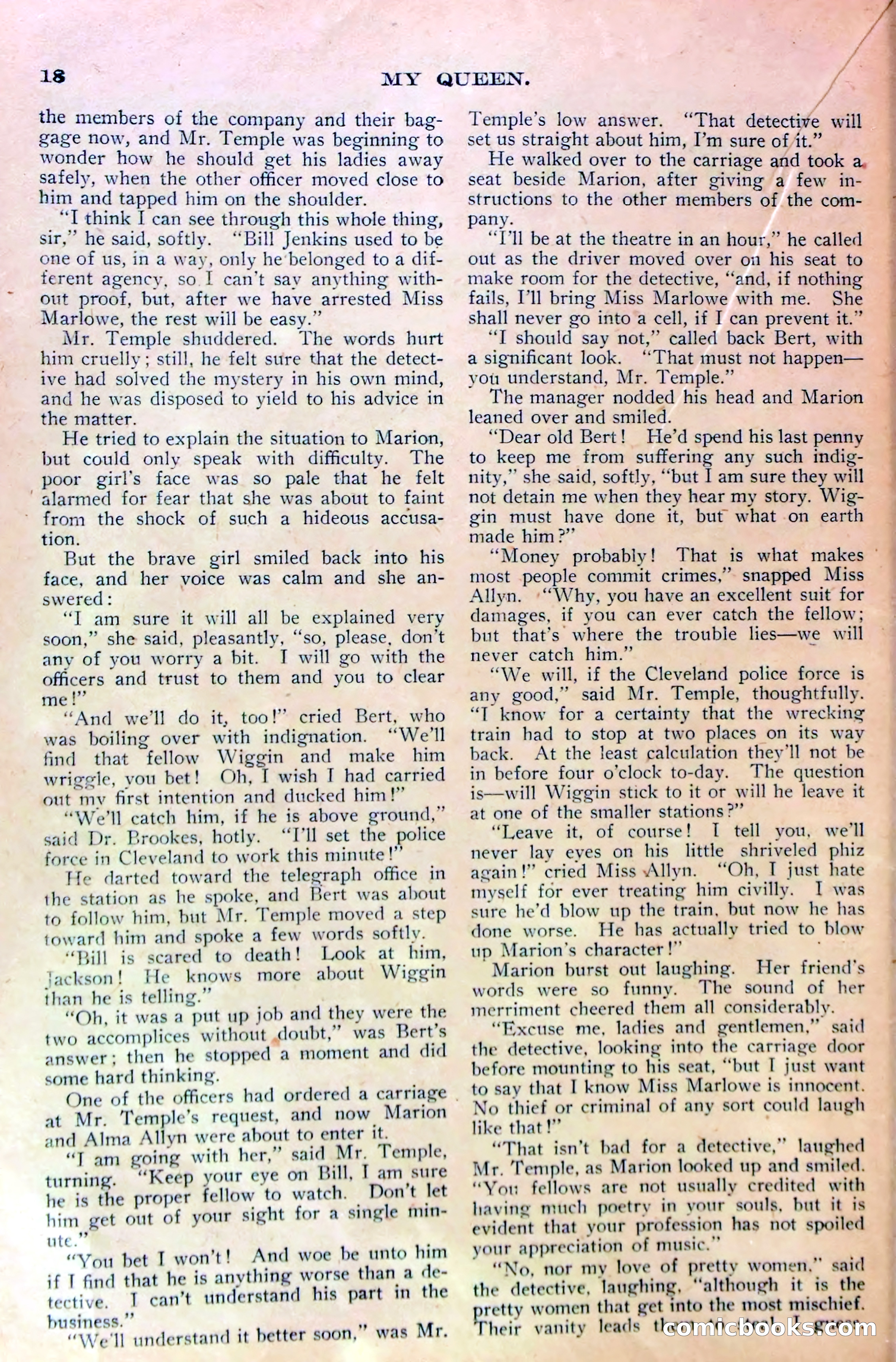Marion Marlowe in Columbus, or, Accused of a Crime — page 21 of 37