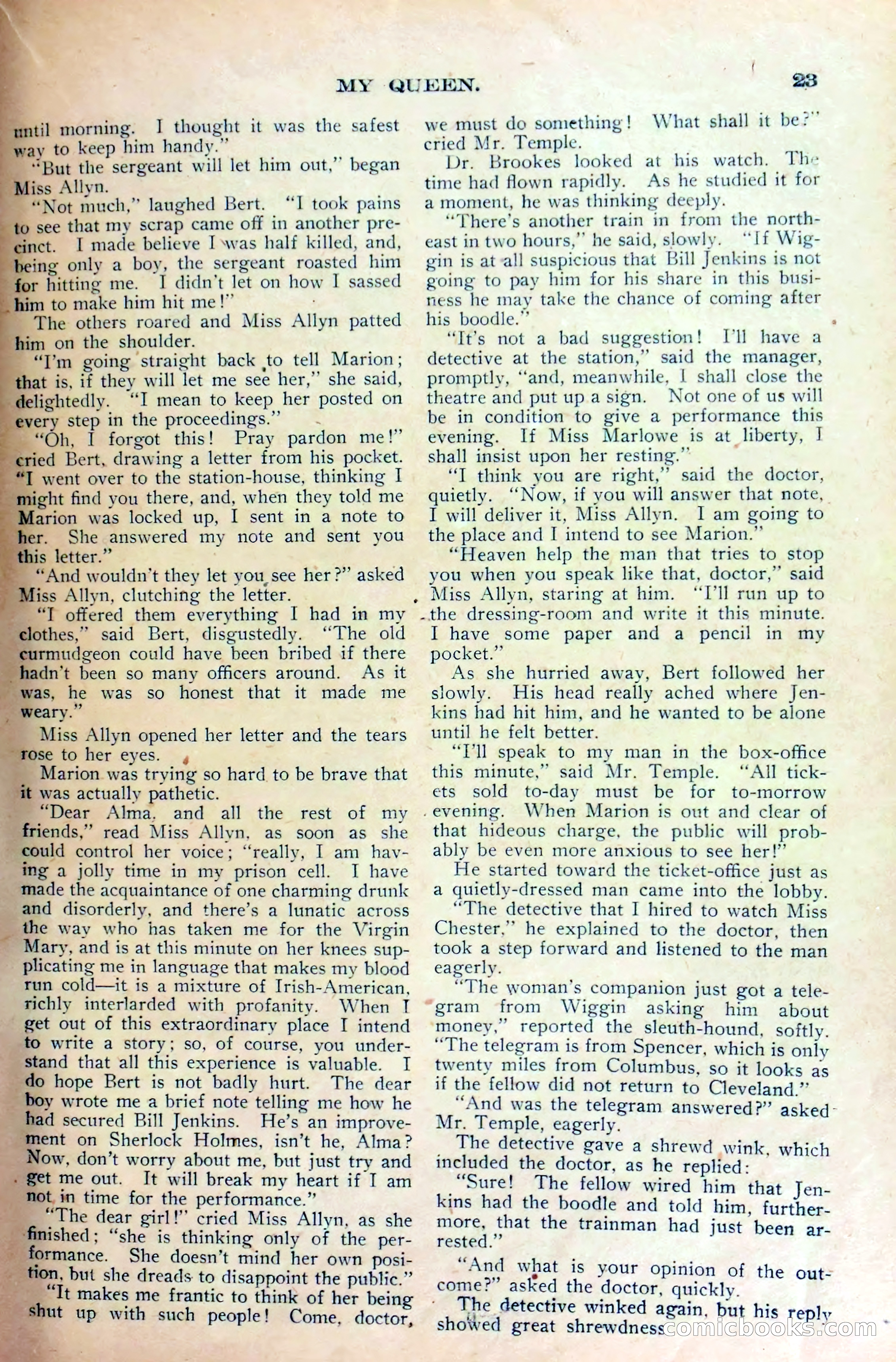 Marion Marlowe in Columbus, or, Accused of a Crime — page 26 of 37