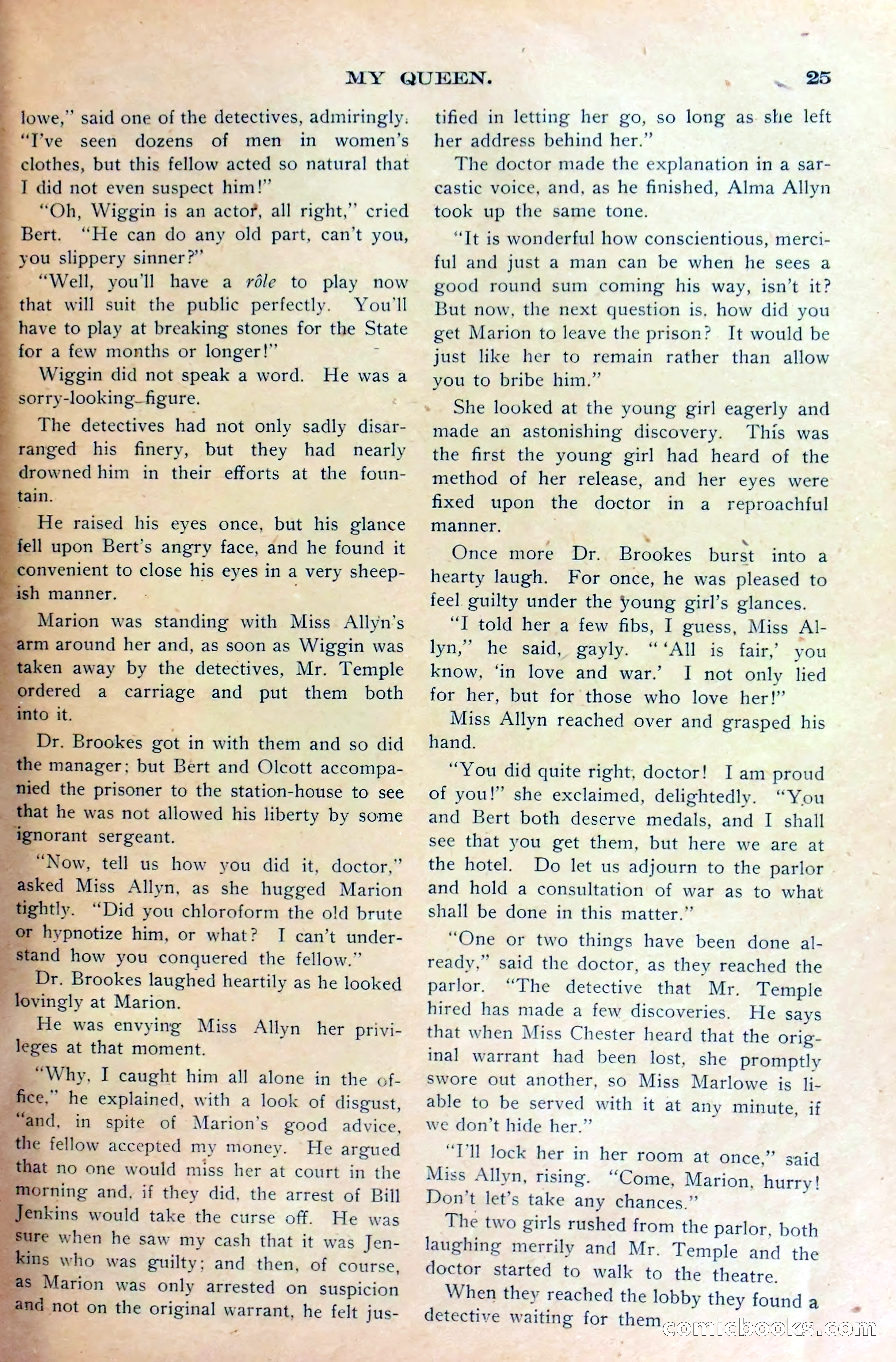 Marion Marlowe in Columbus, or, Accused of a Crime — page 28 of 37