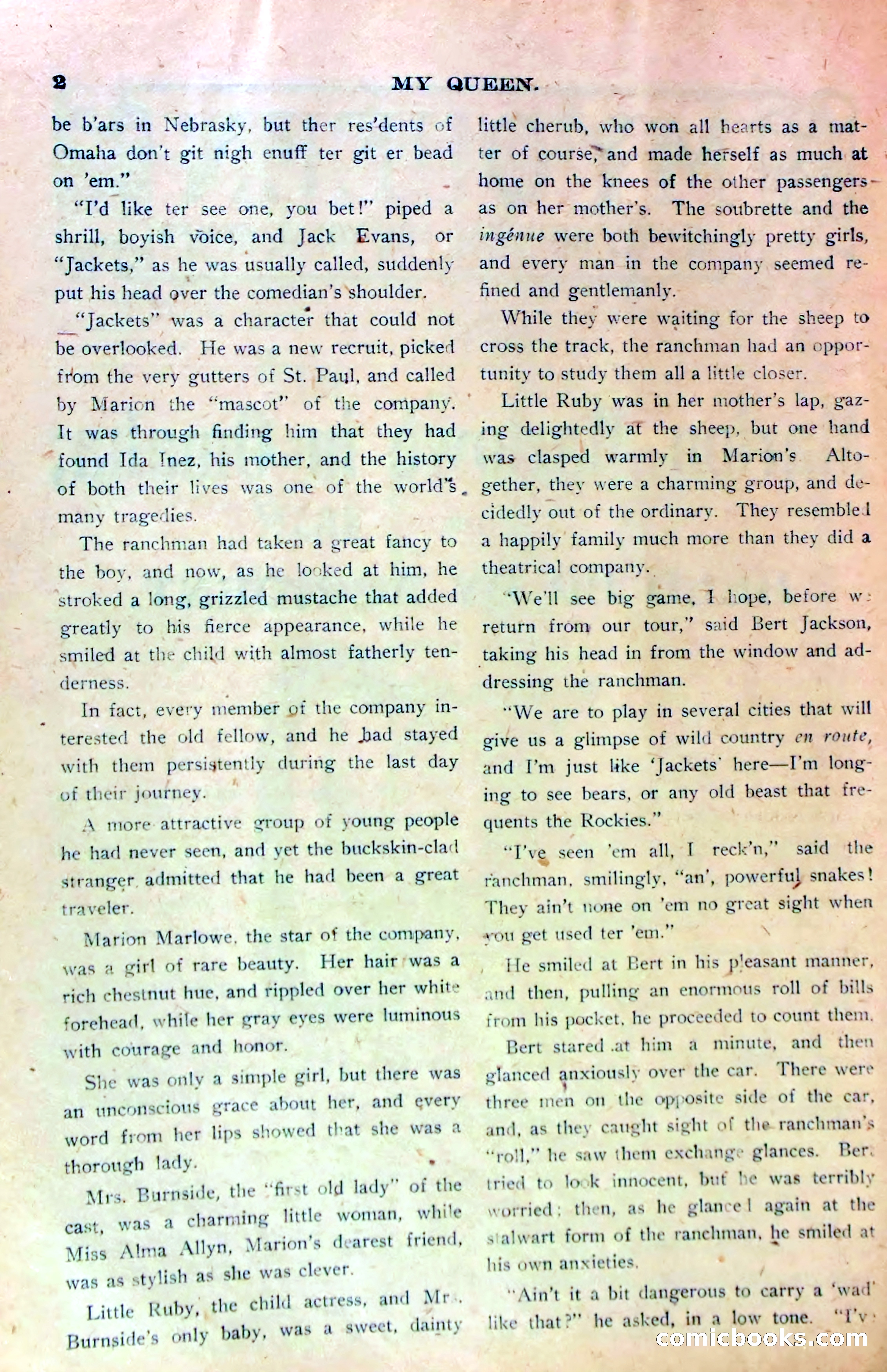 Marion Marlowe in Omaha, or, Held up by Accident — page 5 of 37