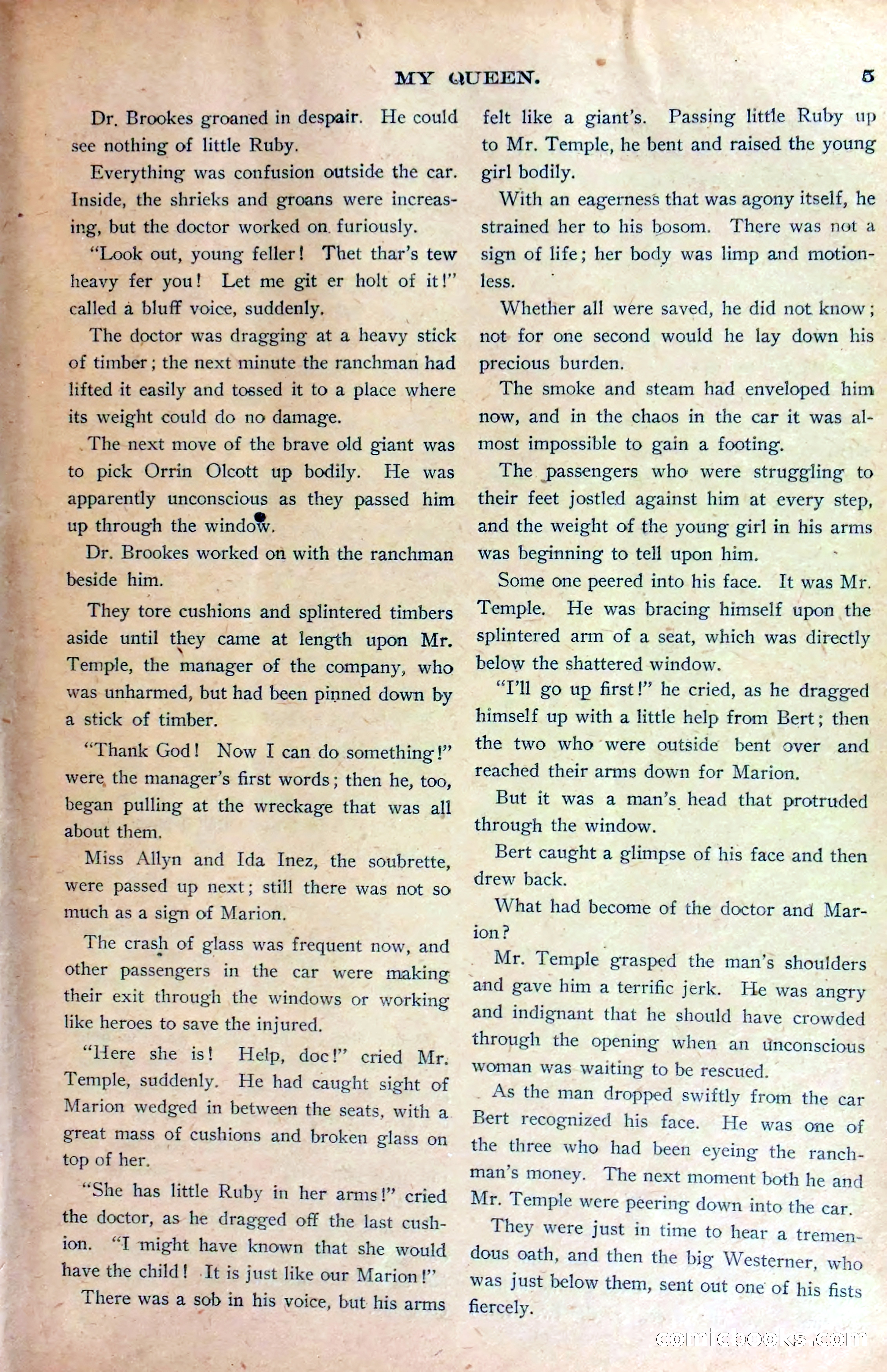 Marion Marlowe in Omaha, or, Held up by Accident — page 8 of 37