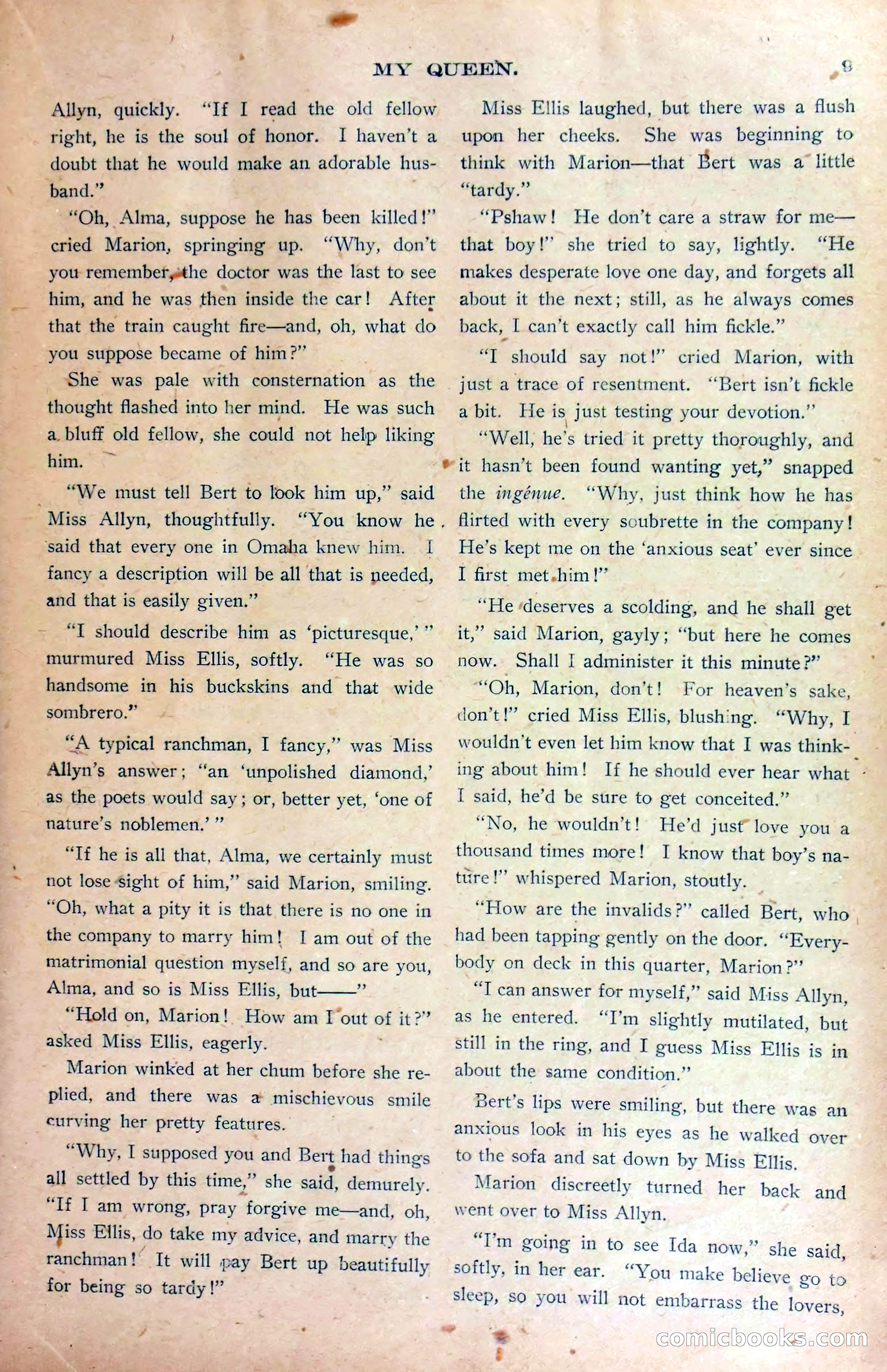 Marion Marlowe in Omaha, or, Held up by Accident — page 12 of 37