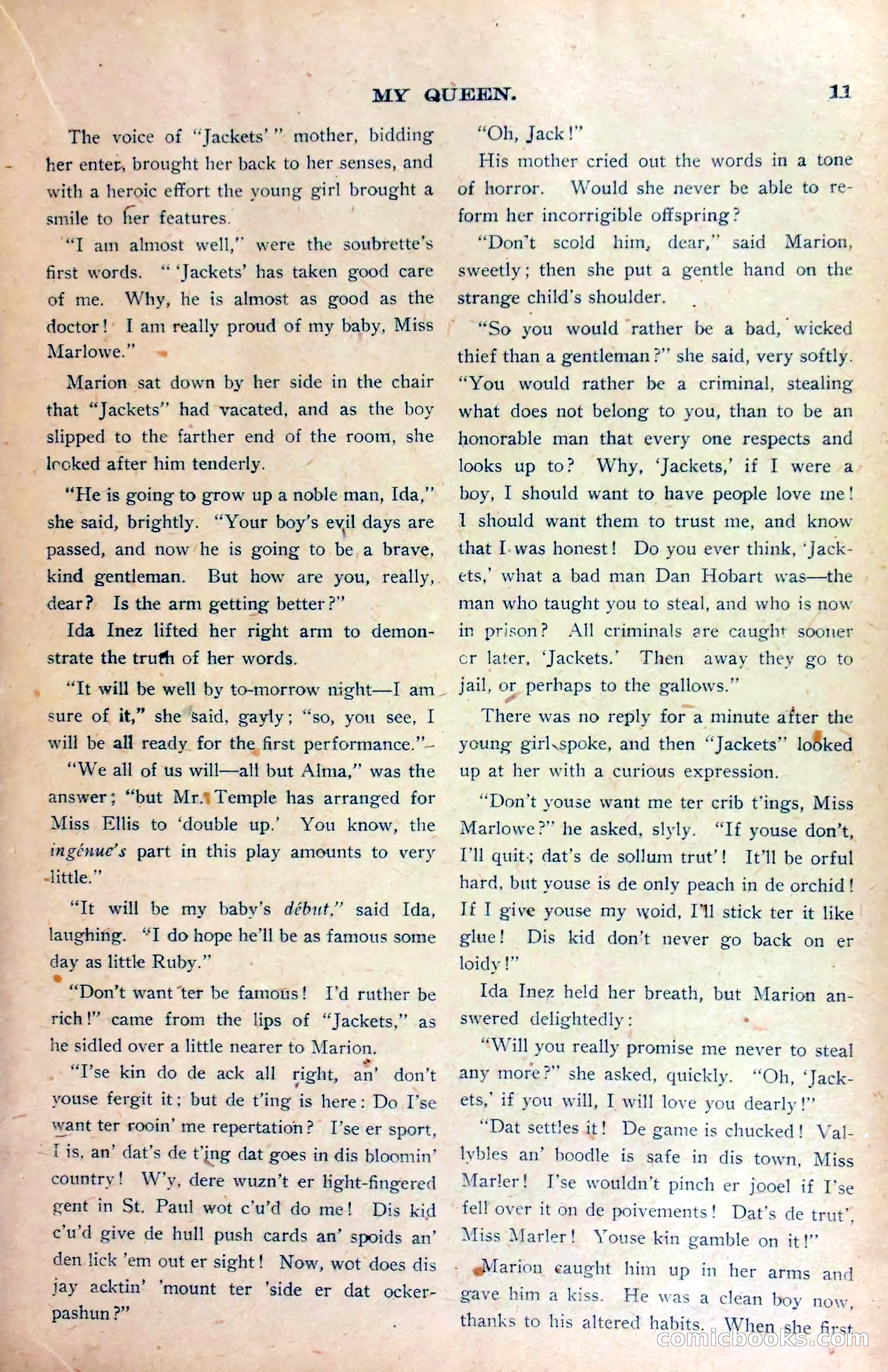 Marion Marlowe in Omaha, or, Held up by Accident — page 14 of 37