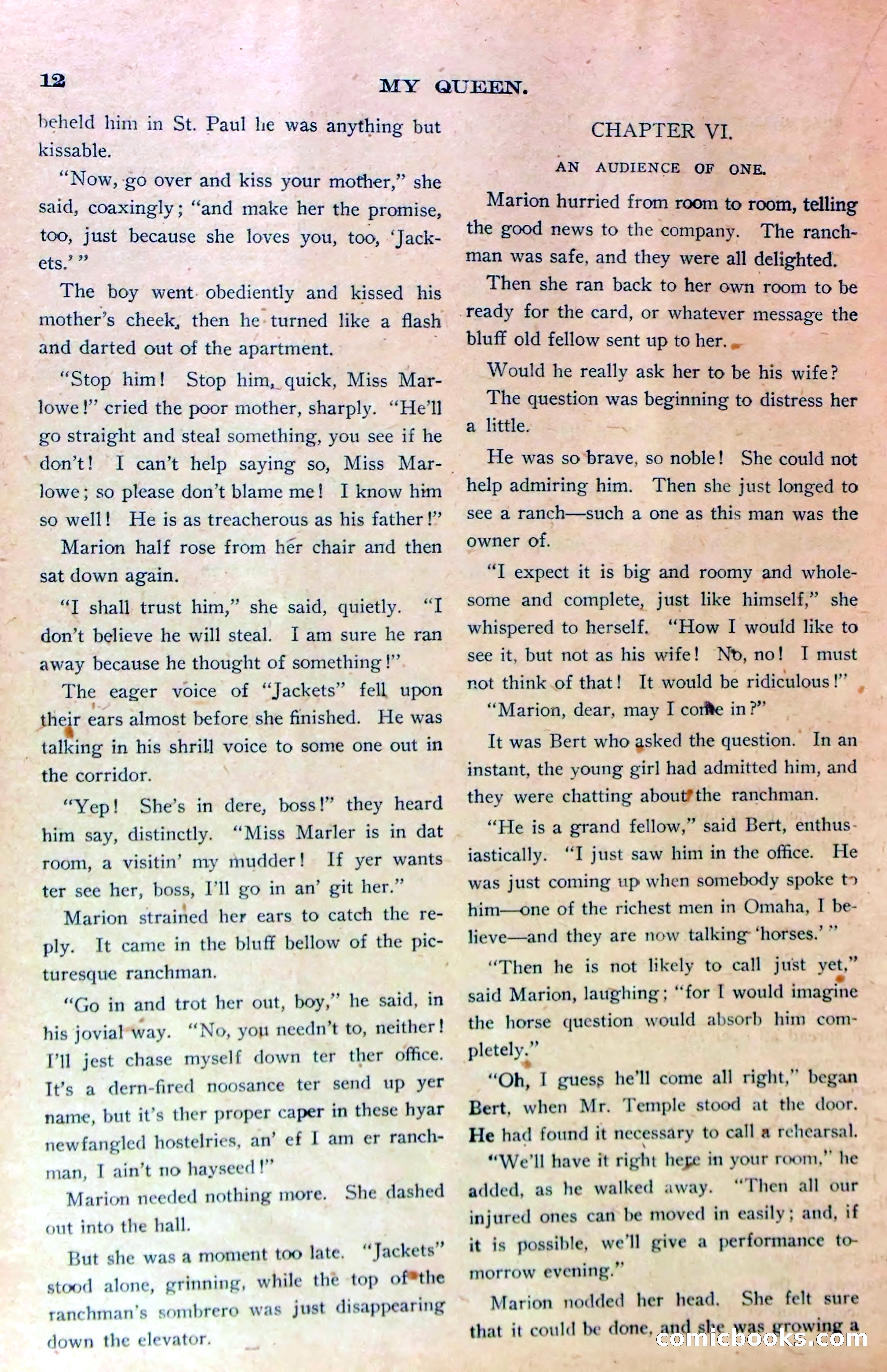 Marion Marlowe in Omaha, or, Held up by Accident — page 15 of 37