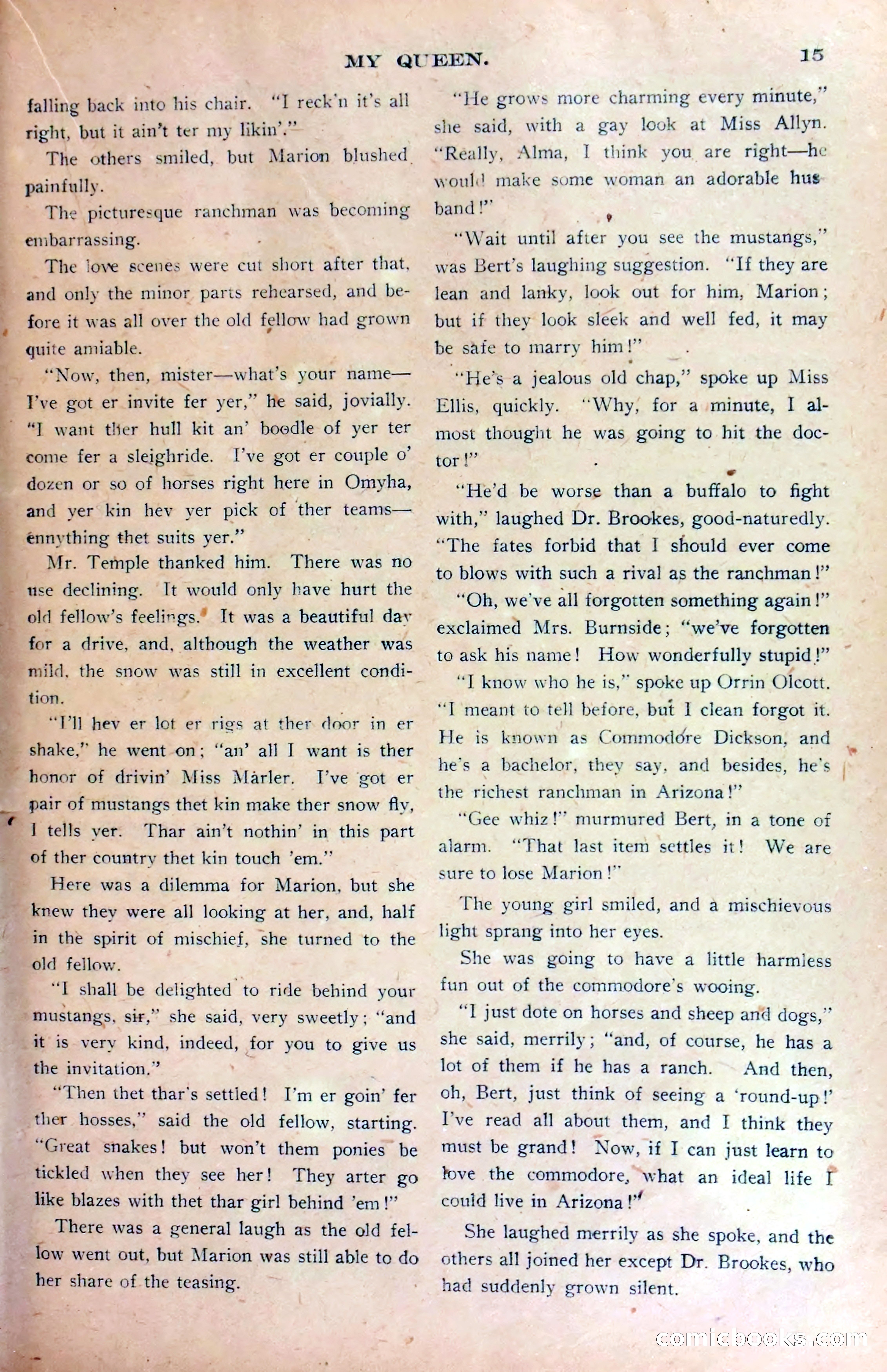 Marion Marlowe in Omaha, or, Held up by Accident — page 18 of 37