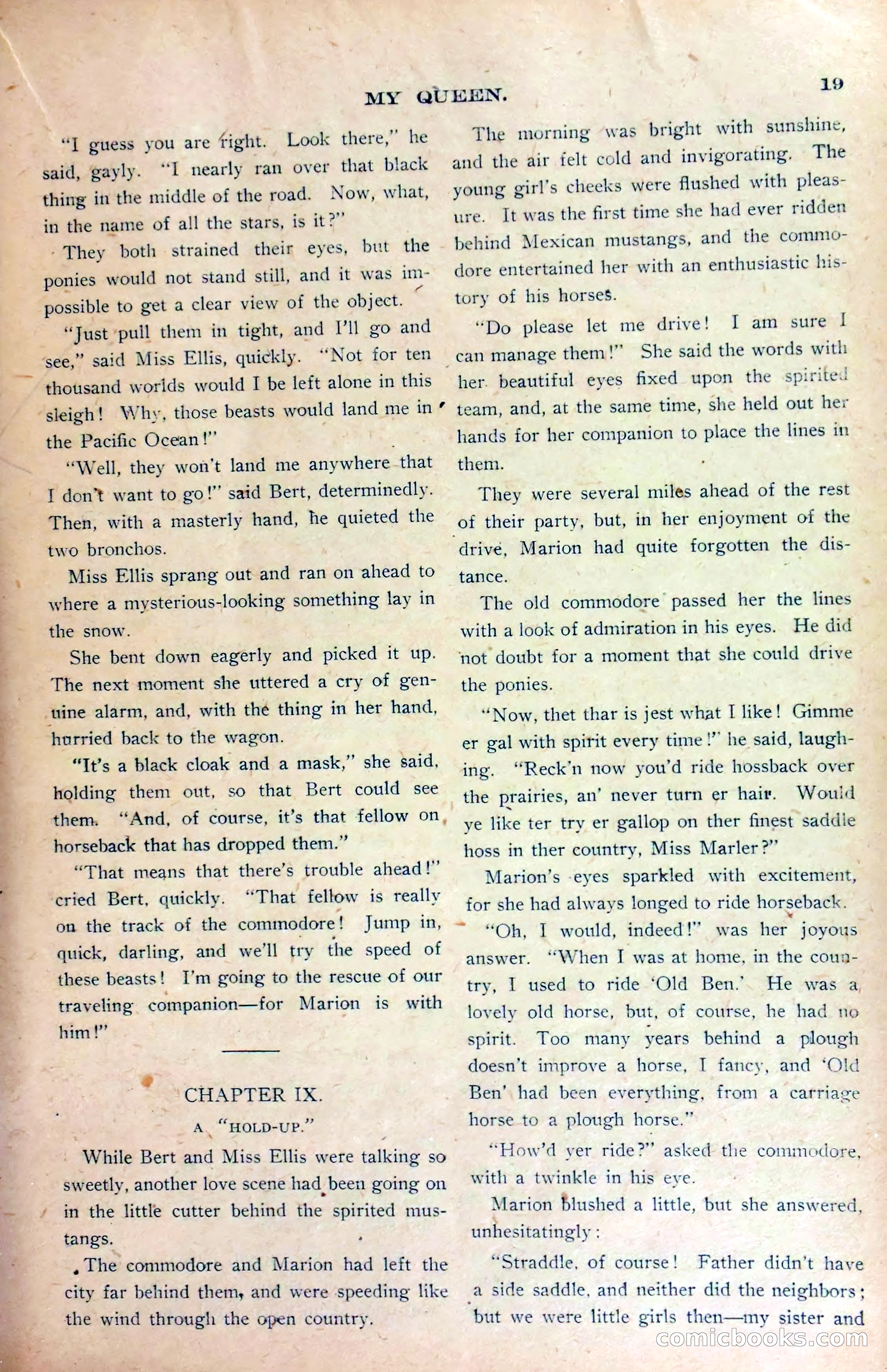 Marion Marlowe in Omaha, or, Held up by Accident — page 22 of 37