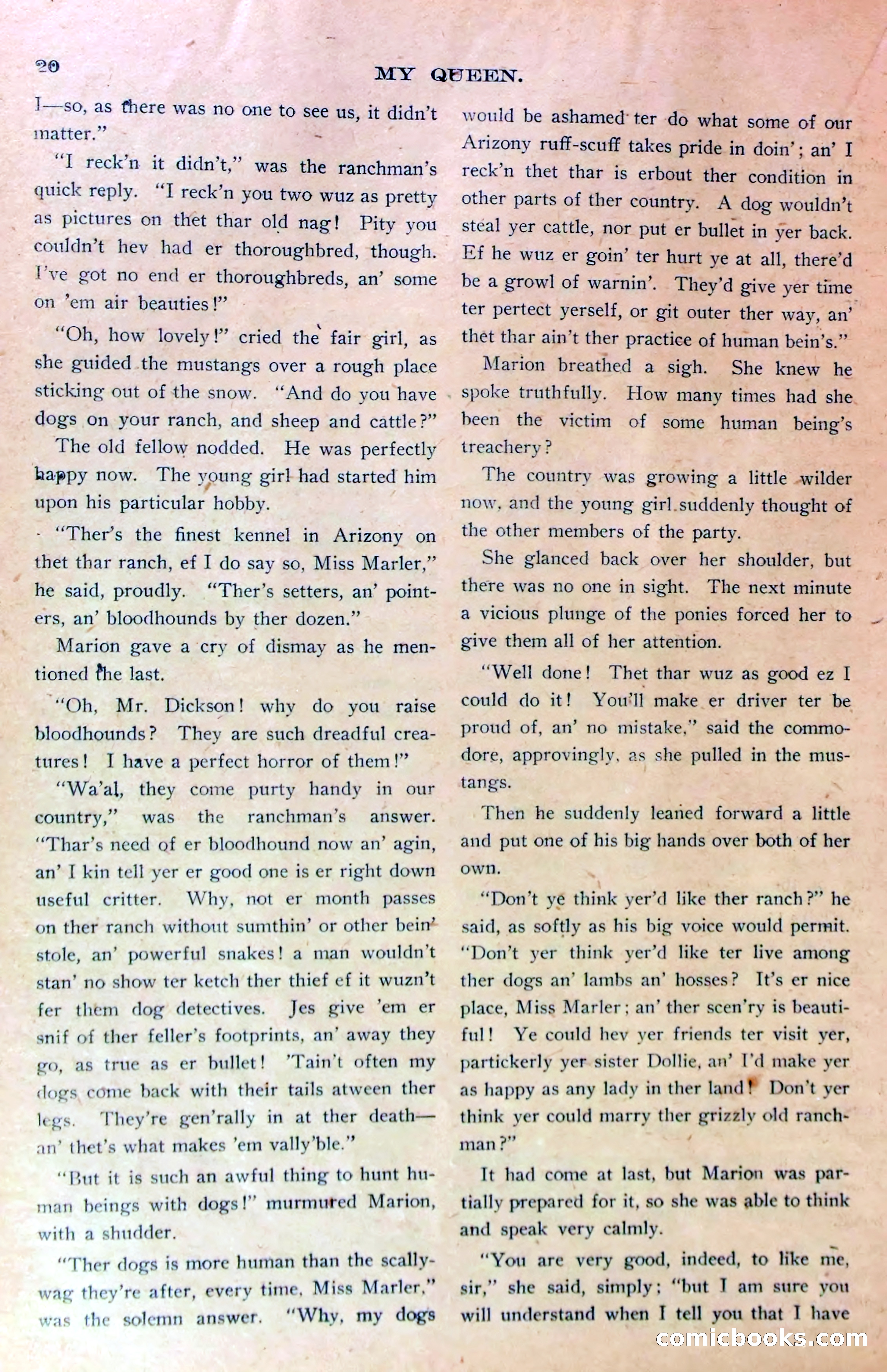 Marion Marlowe in Omaha, or, Held up by Accident — page 23 of 37