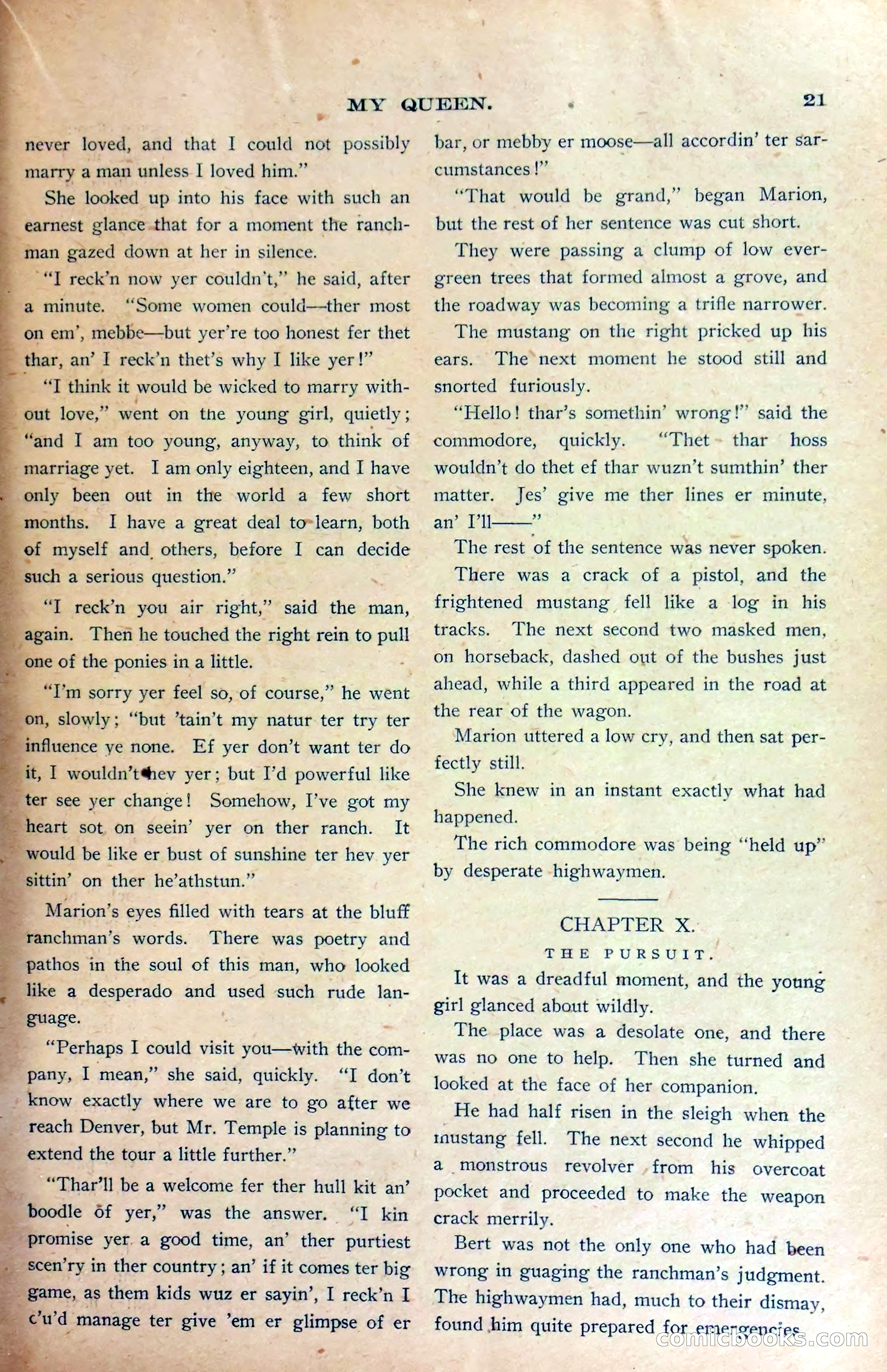 Marion Marlowe in Omaha, or, Held up by Accident — page 24 of 37