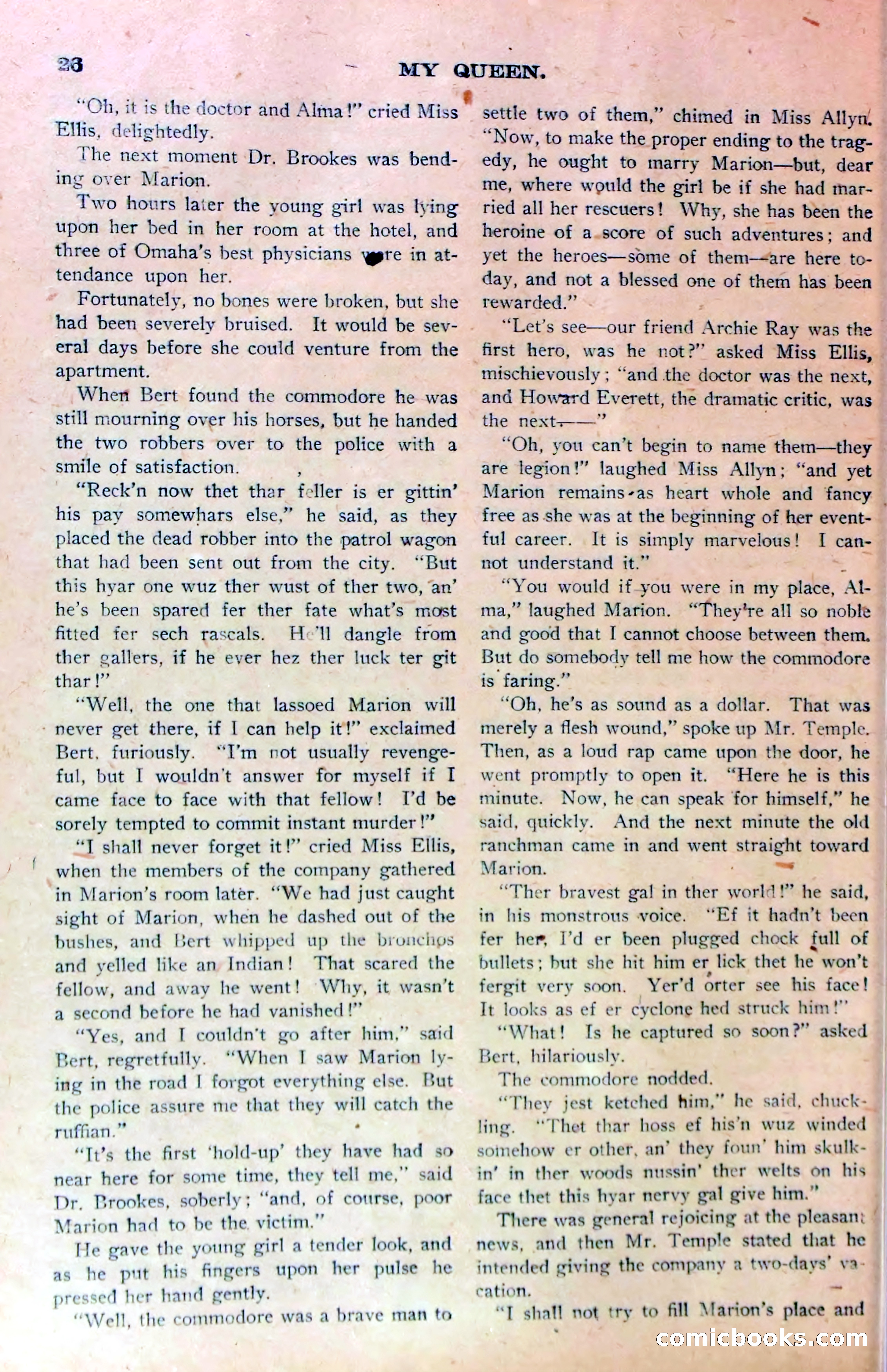 Marion Marlowe in Omaha, or, Held up by Accident — page 29 of 37
