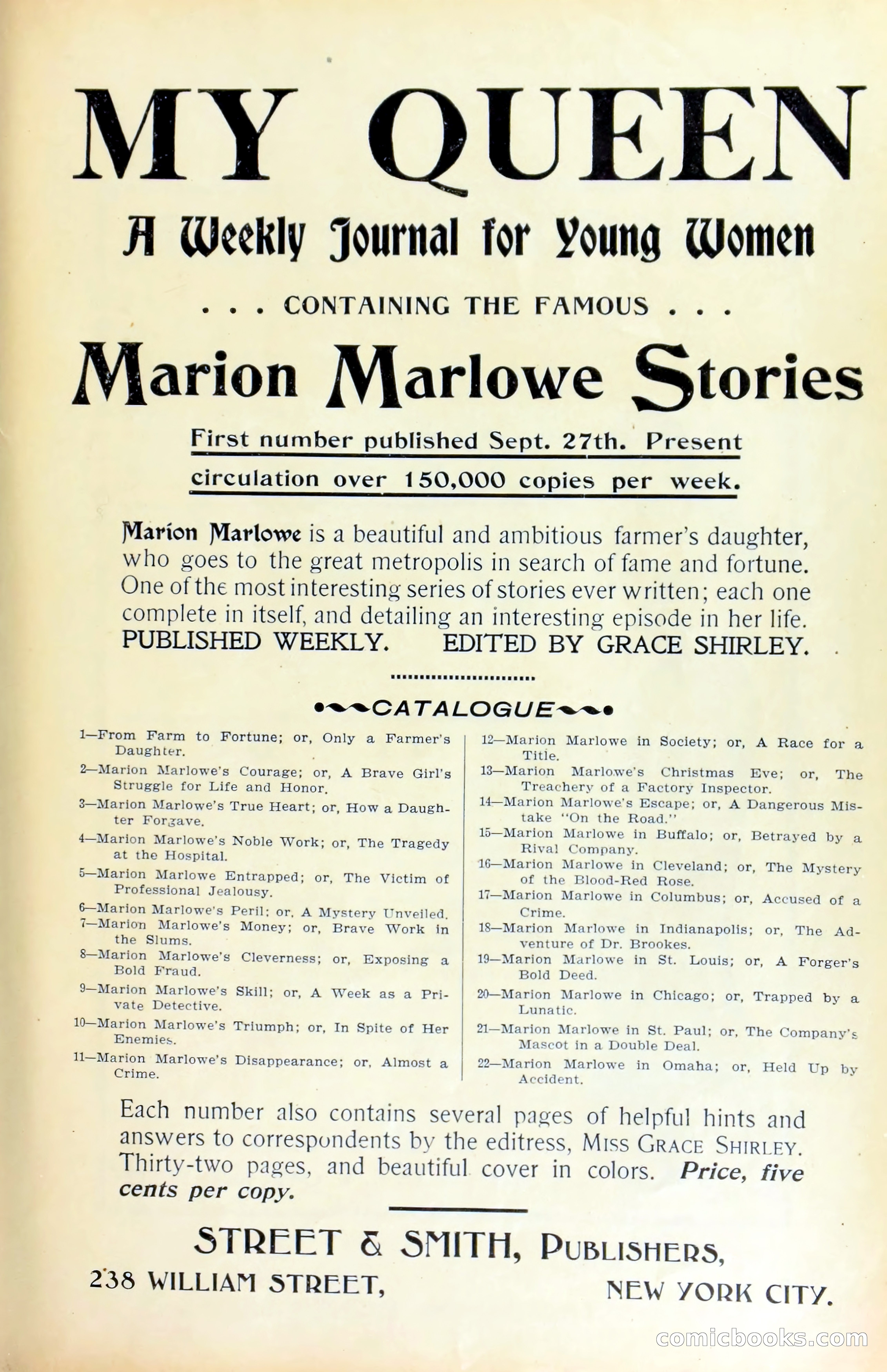 Marion Marlowe in Omaha, or, Held up by Accident — page 36 of 37