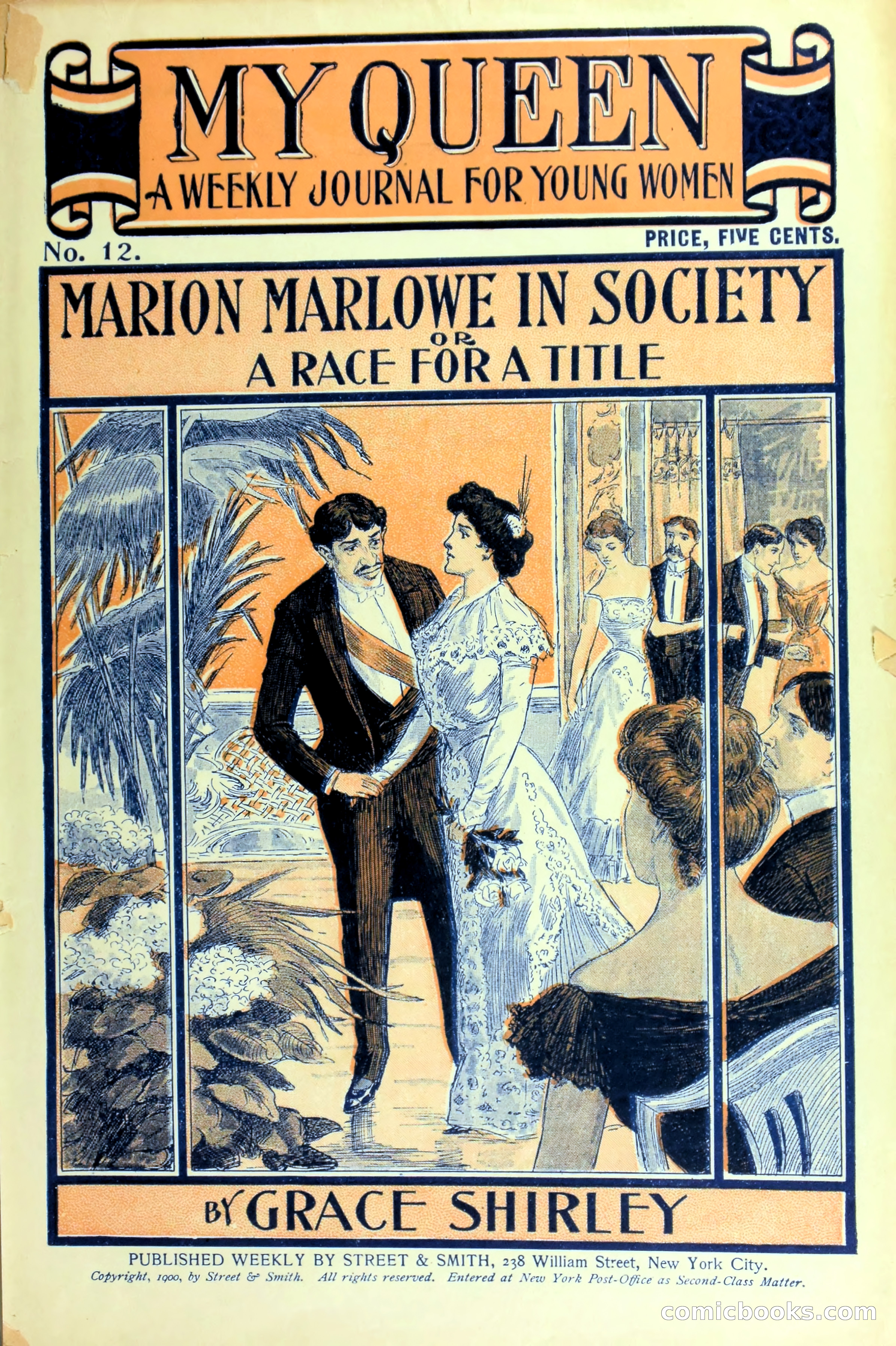 Marion Marlowe in Society, or, A Race for a Title by Shirley, Grace