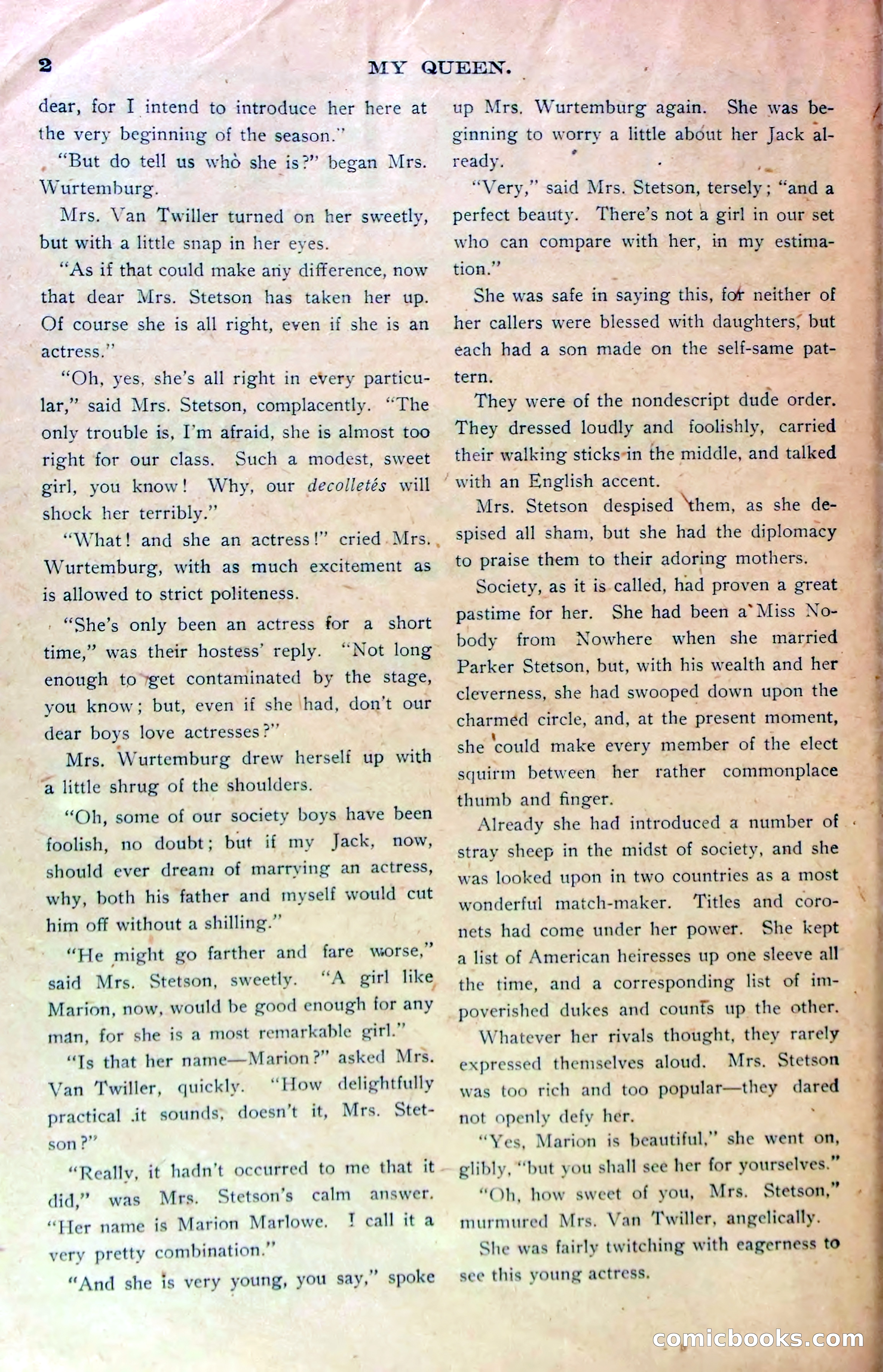 Marion Marlowe in Society, or, A Race for a Title — page 5 of 37