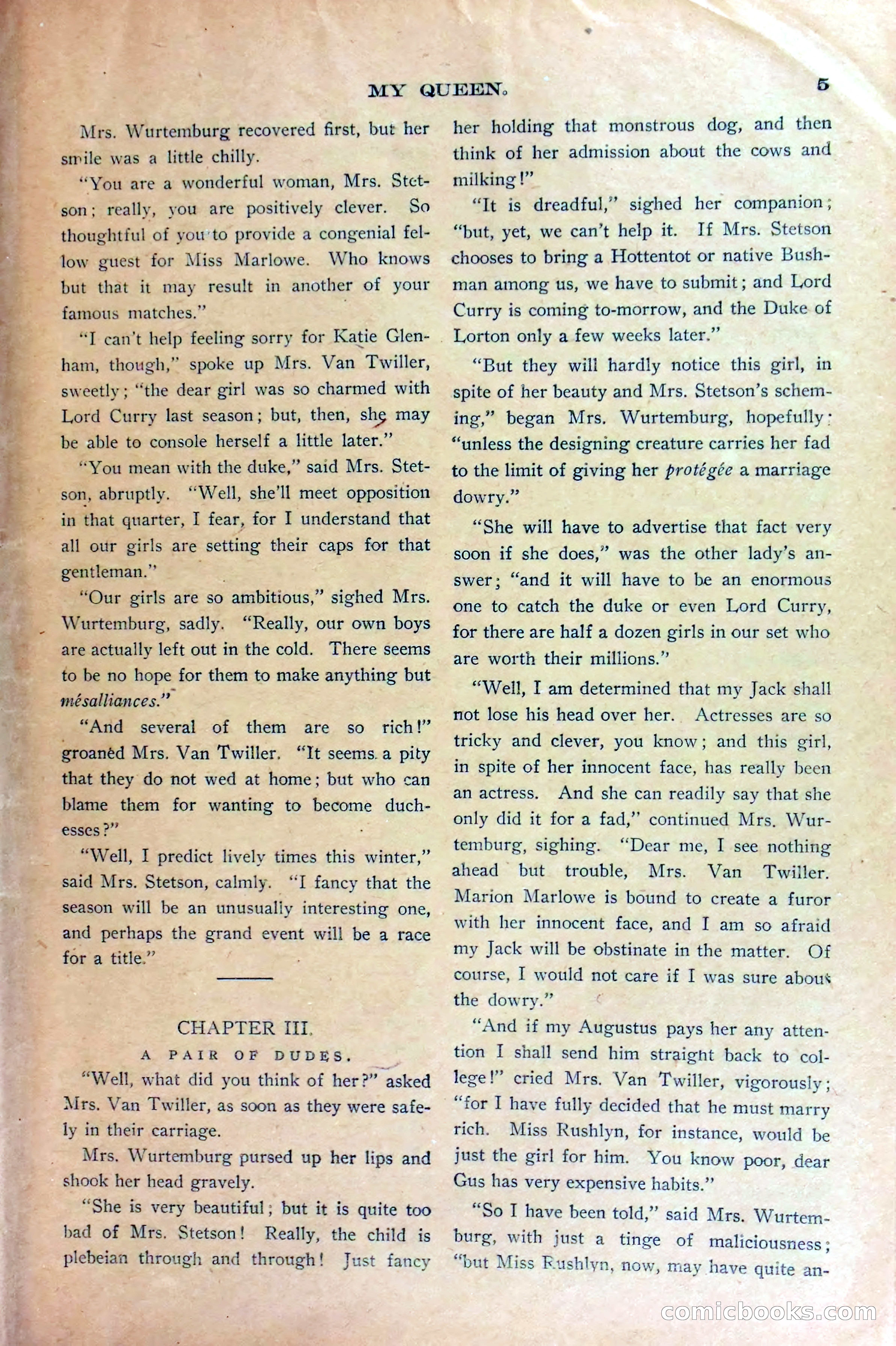 Marion Marlowe in Society, or, A Race for a Title — page 8 of 37