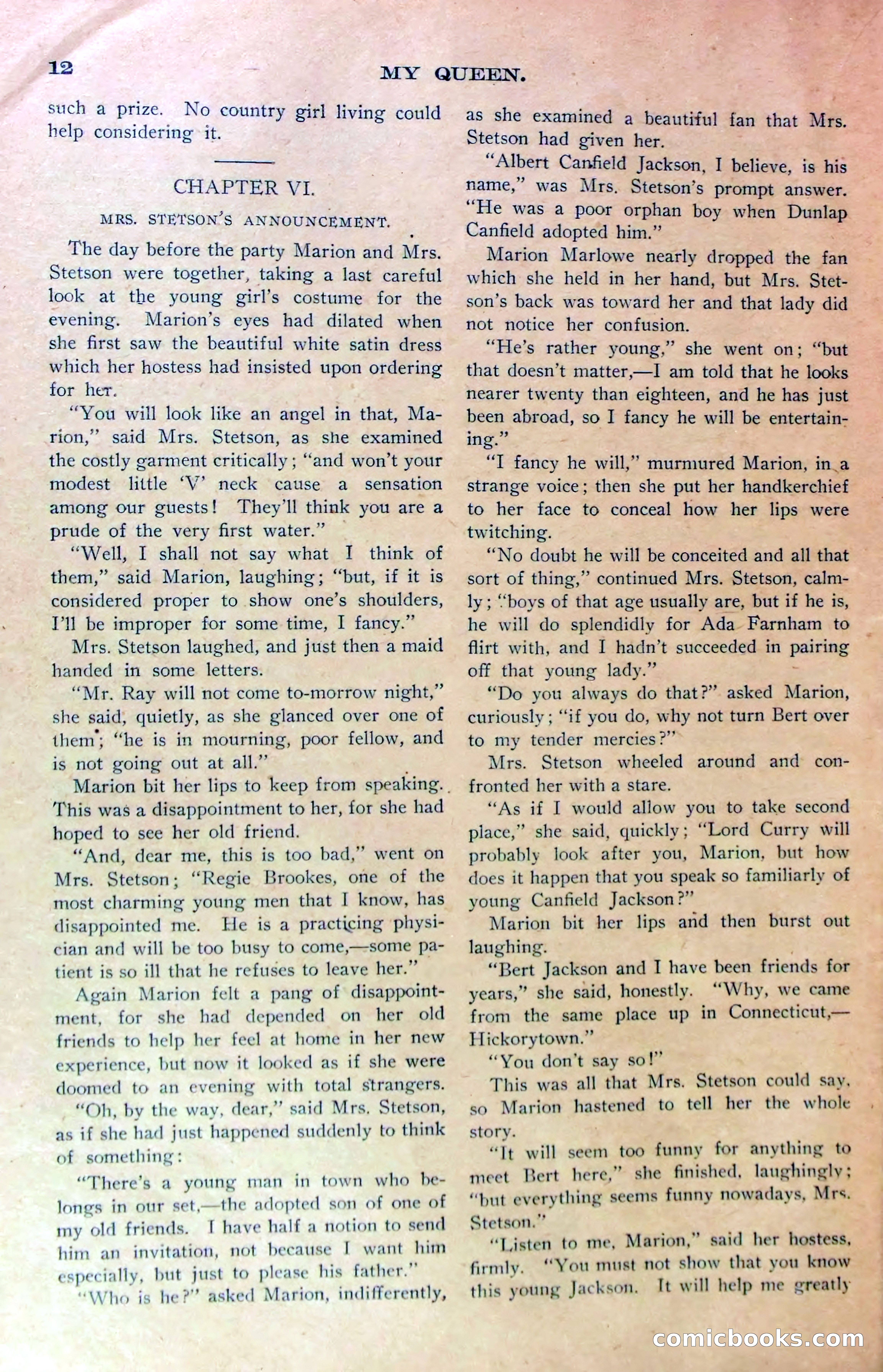 Marion Marlowe in Society, or, A Race for a Title — page 15 of 37