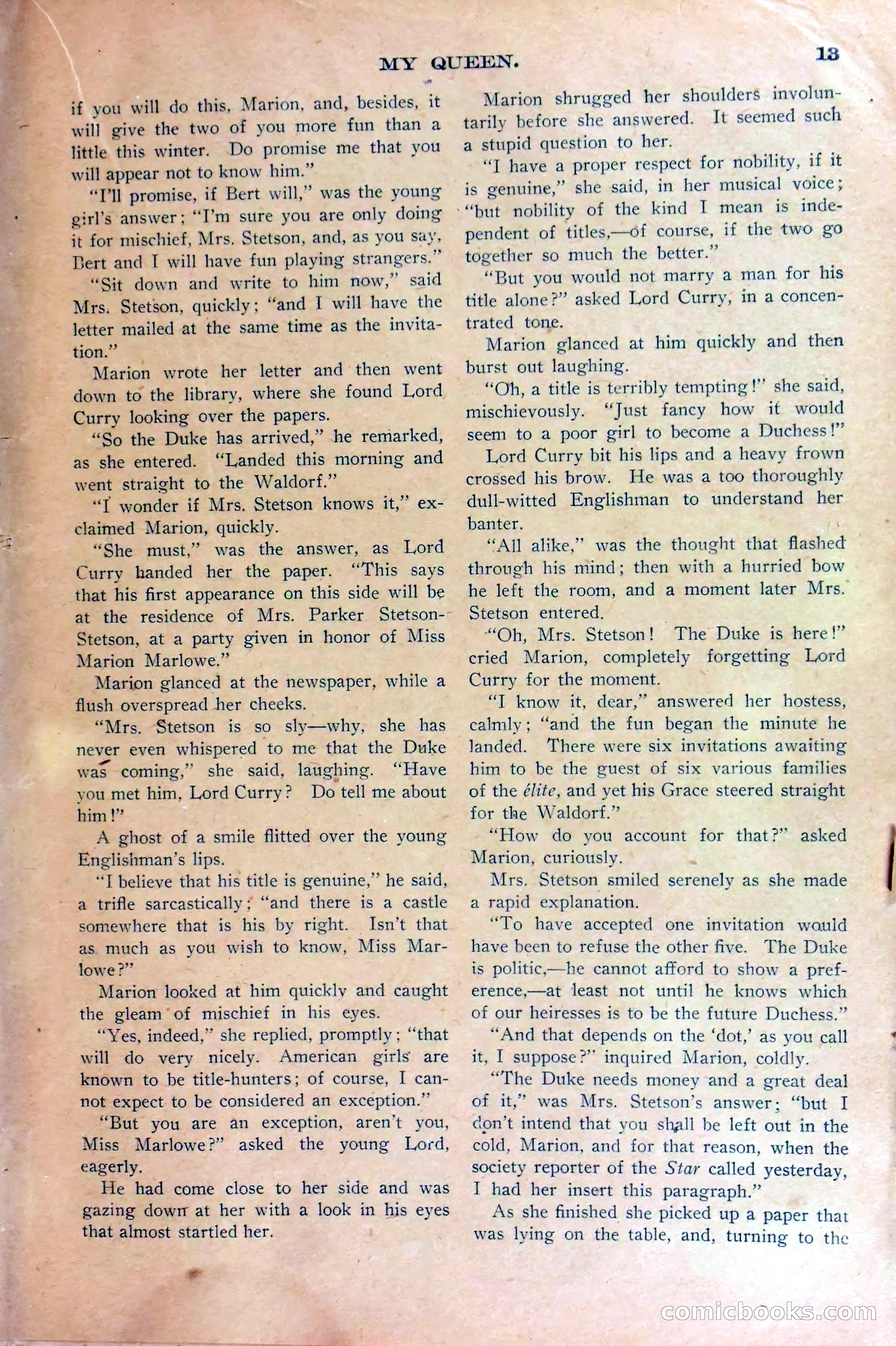 Marion Marlowe in Society, or, A Race for a Title — page 16 of 37