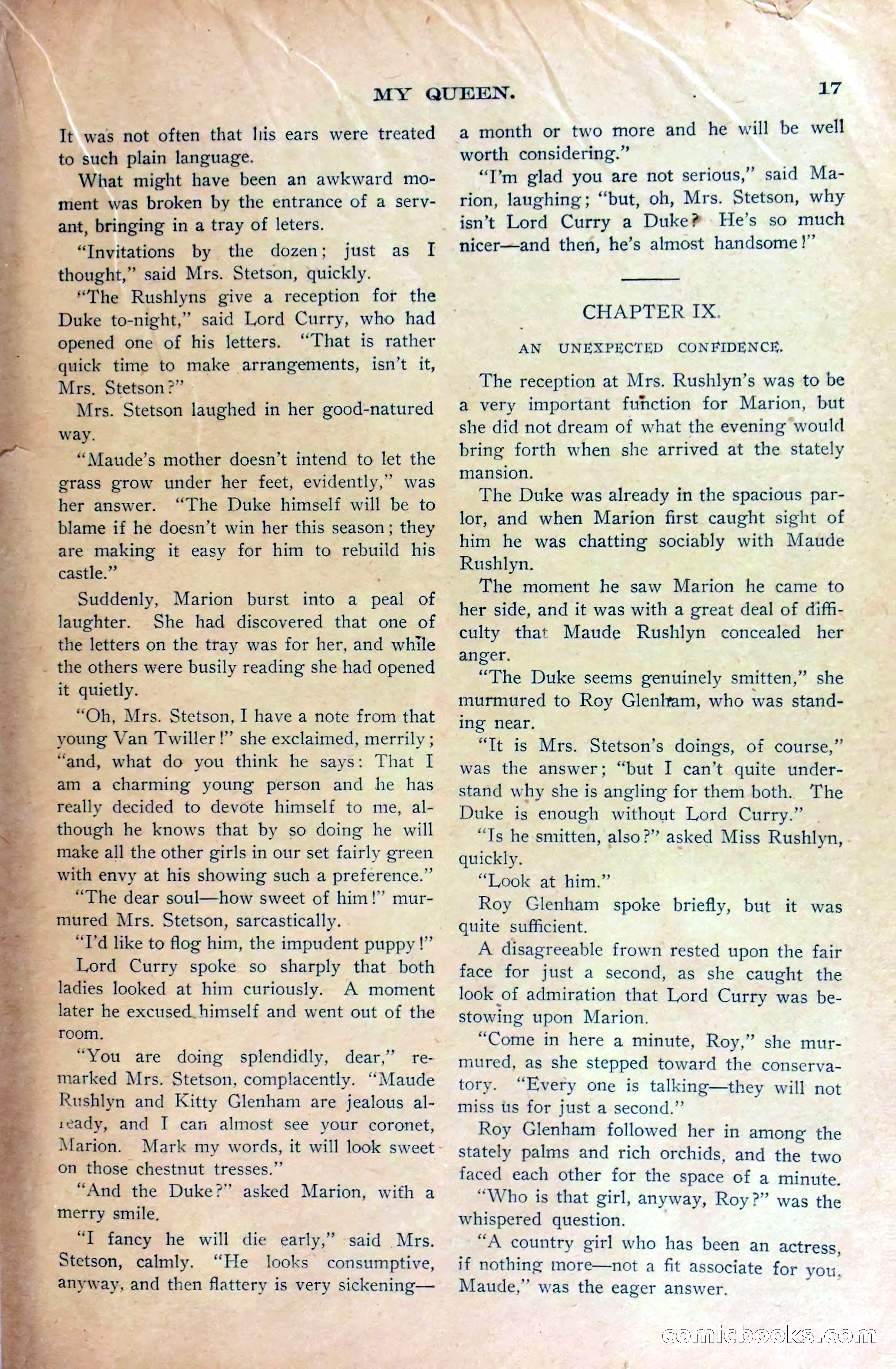 Marion Marlowe in Society, or, A Race for a Title — page 20 of 37