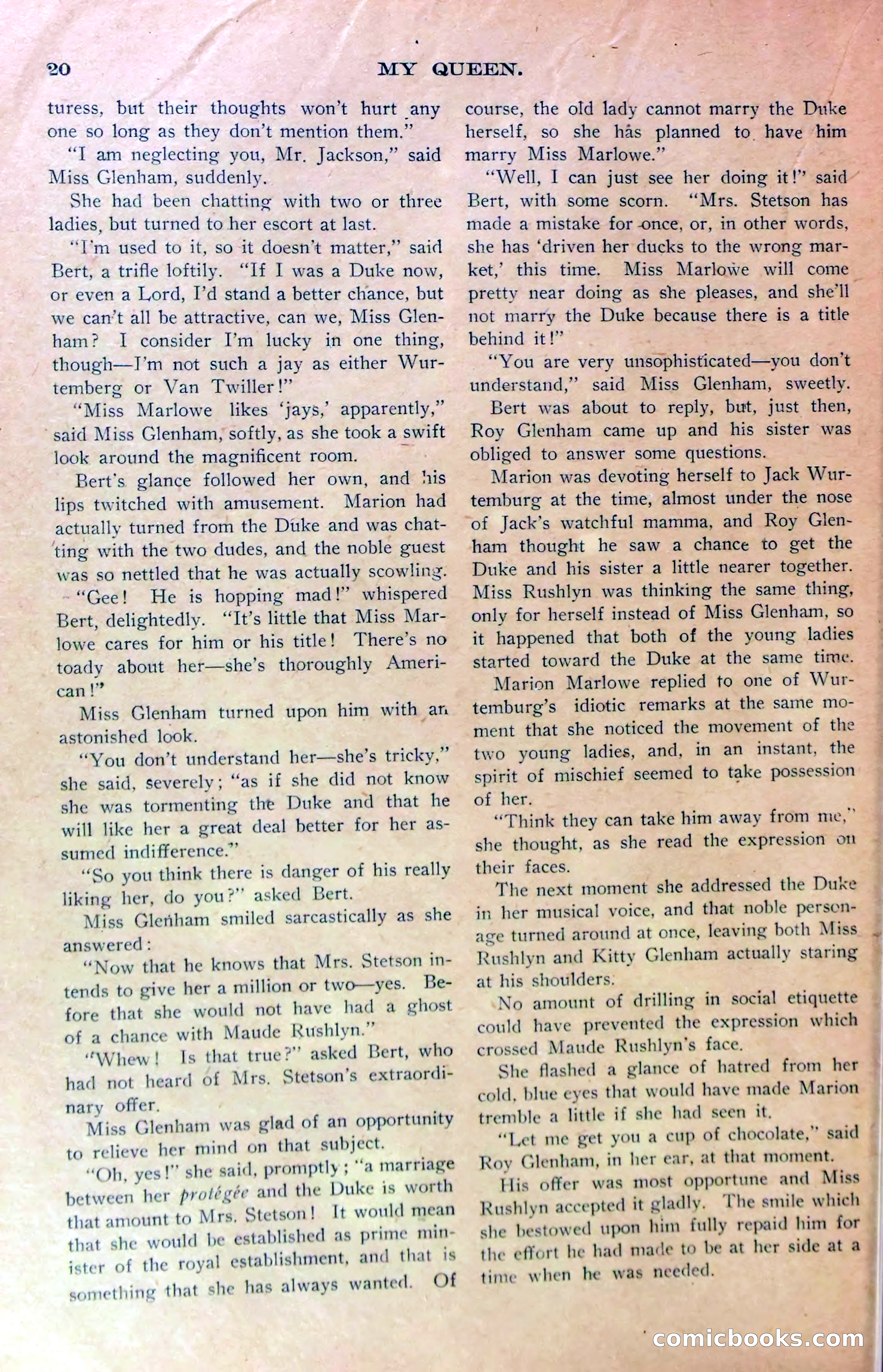 Marion Marlowe in Society, or, A Race for a Title — page 23 of 37