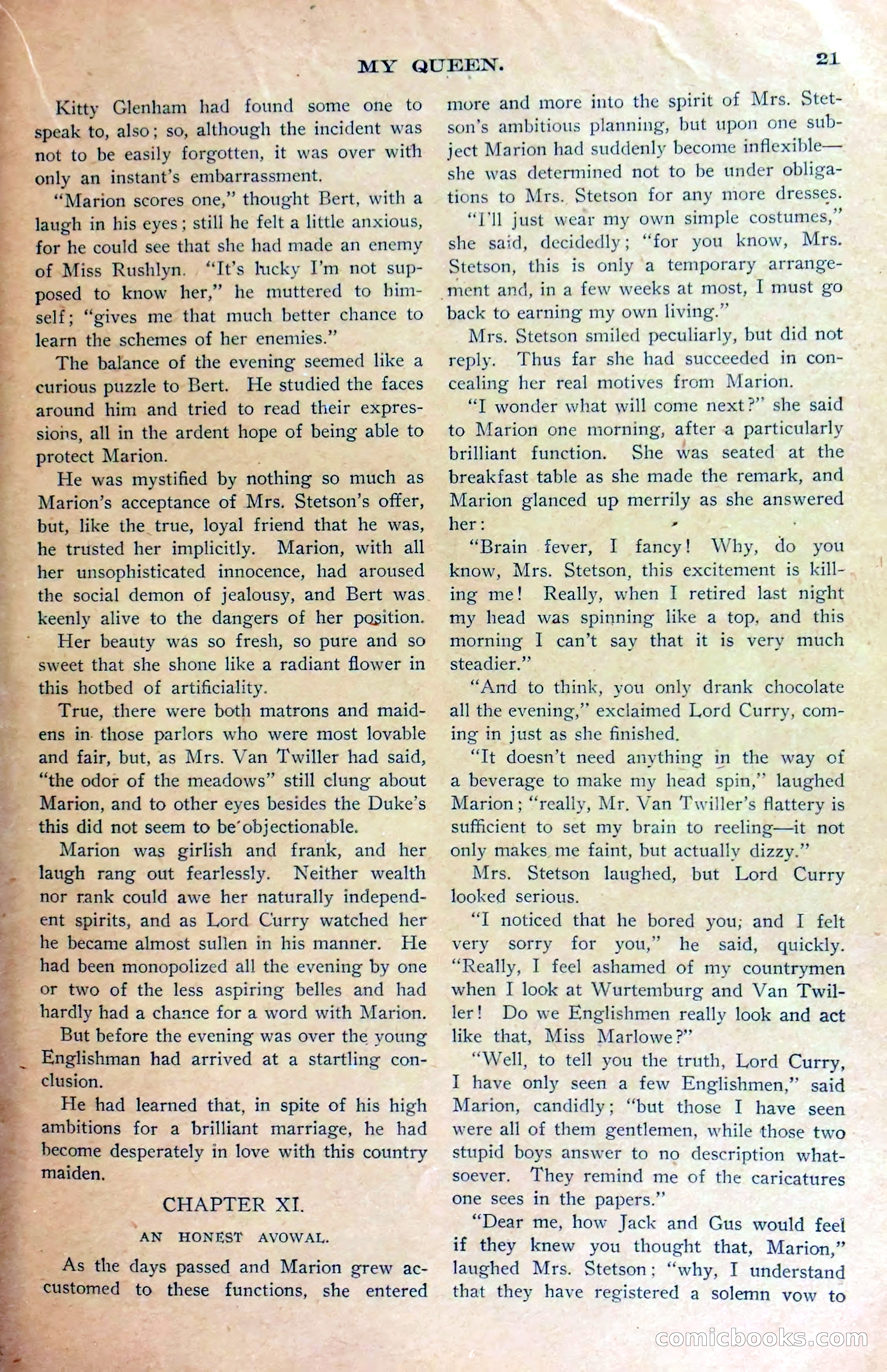 Marion Marlowe in Society, or, A Race for a Title — page 24 of 37