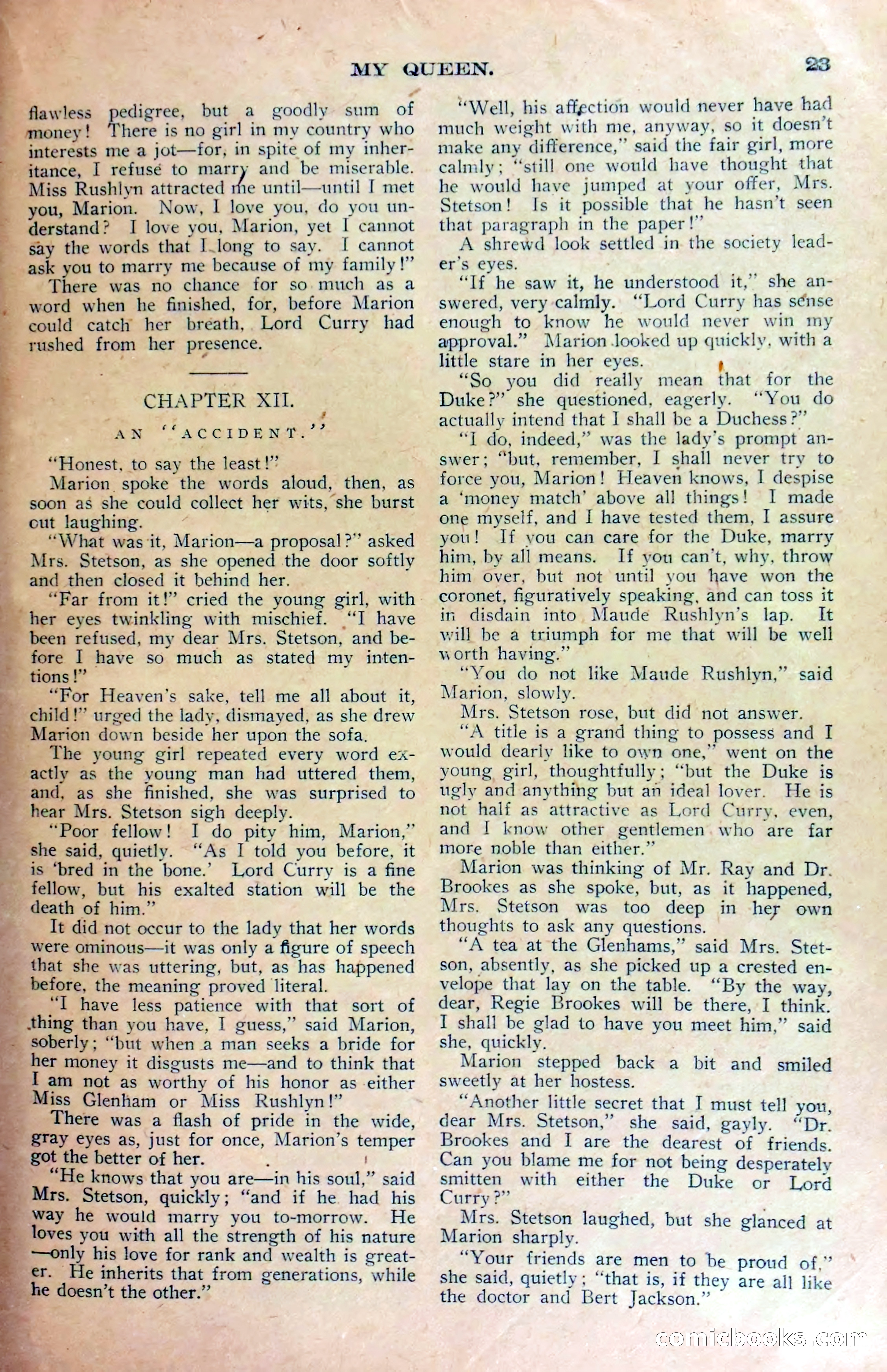 Marion Marlowe in Society, or, A Race for a Title — page 26 of 37