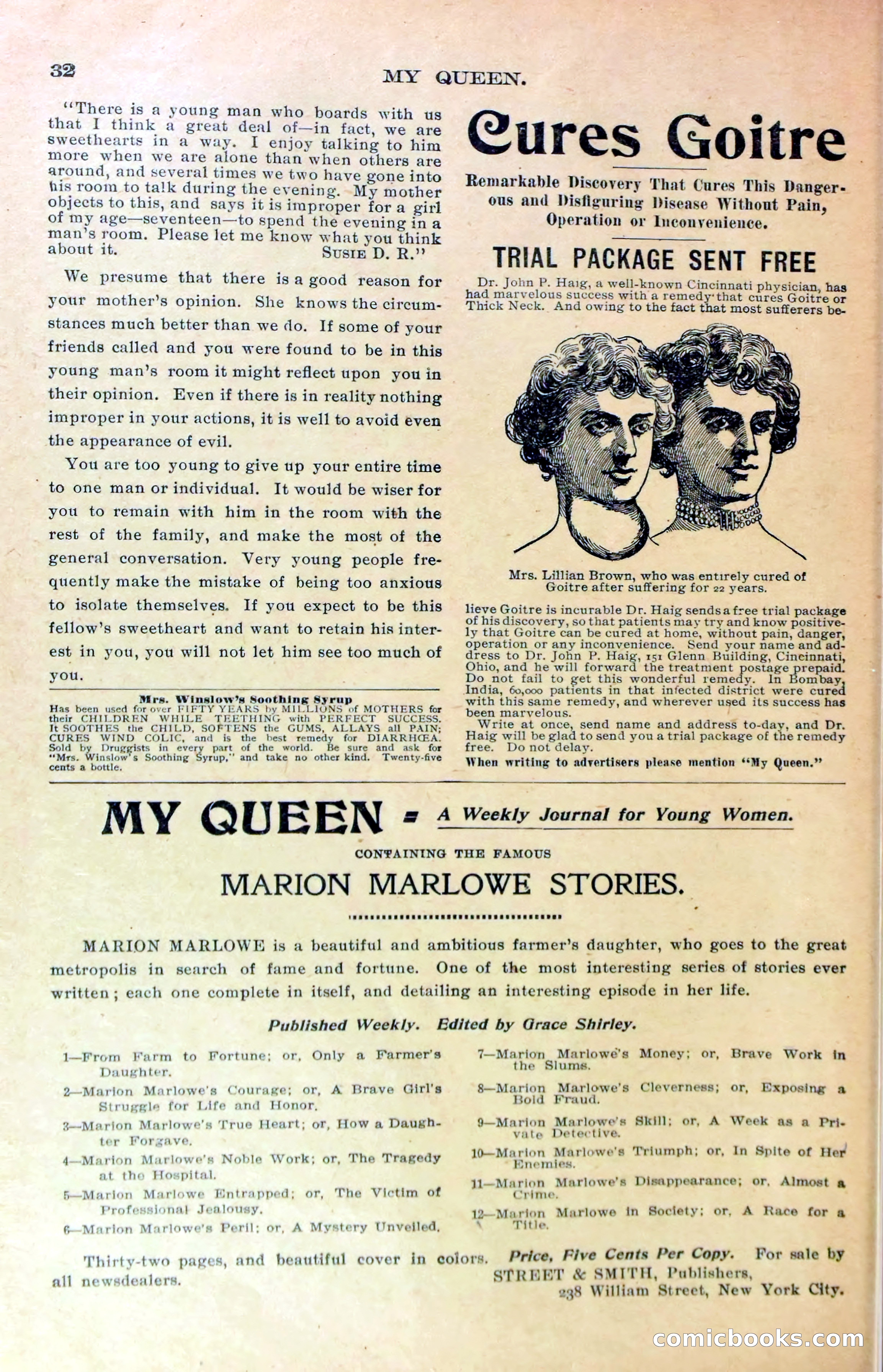 Marion Marlowe in Society, or, A Race for a Title — page 35 of 37