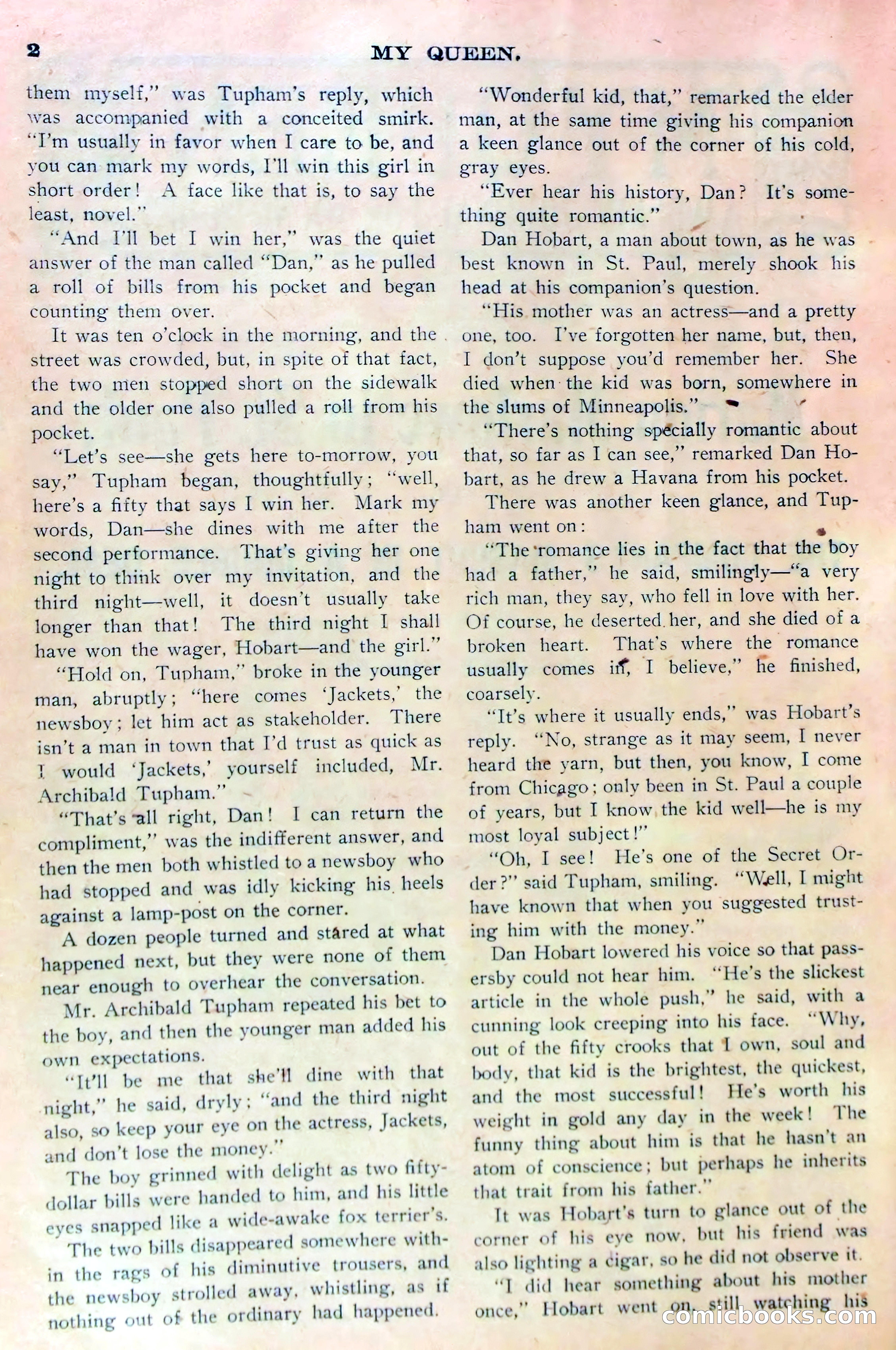 Marion Marlowe in St. Paul, or, The Company's Mascot in a Double Deal — page 4 of 38