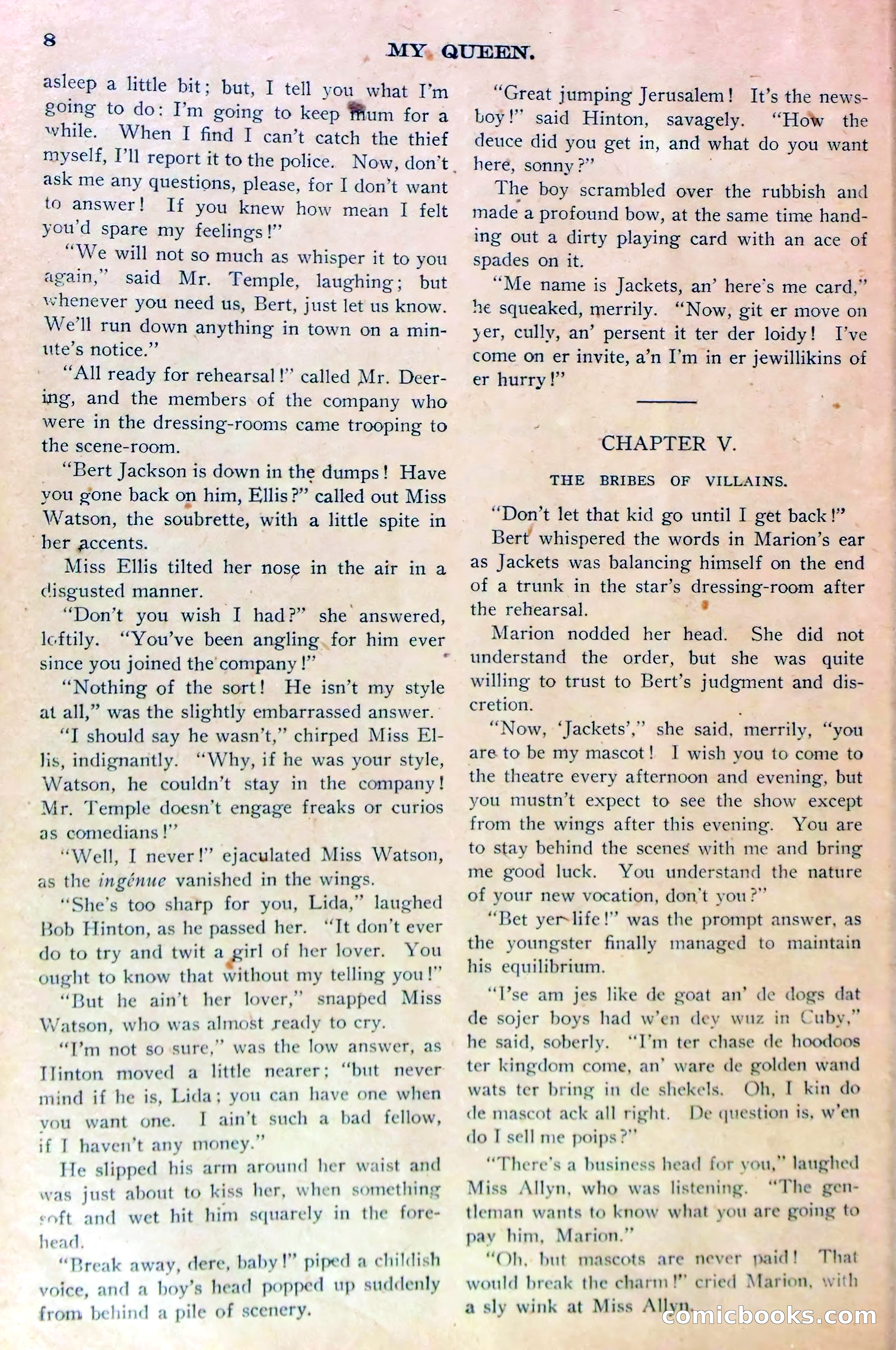 Marion Marlowe in St. Paul, or, The Company's Mascot in a Double Deal — page 10 of 38