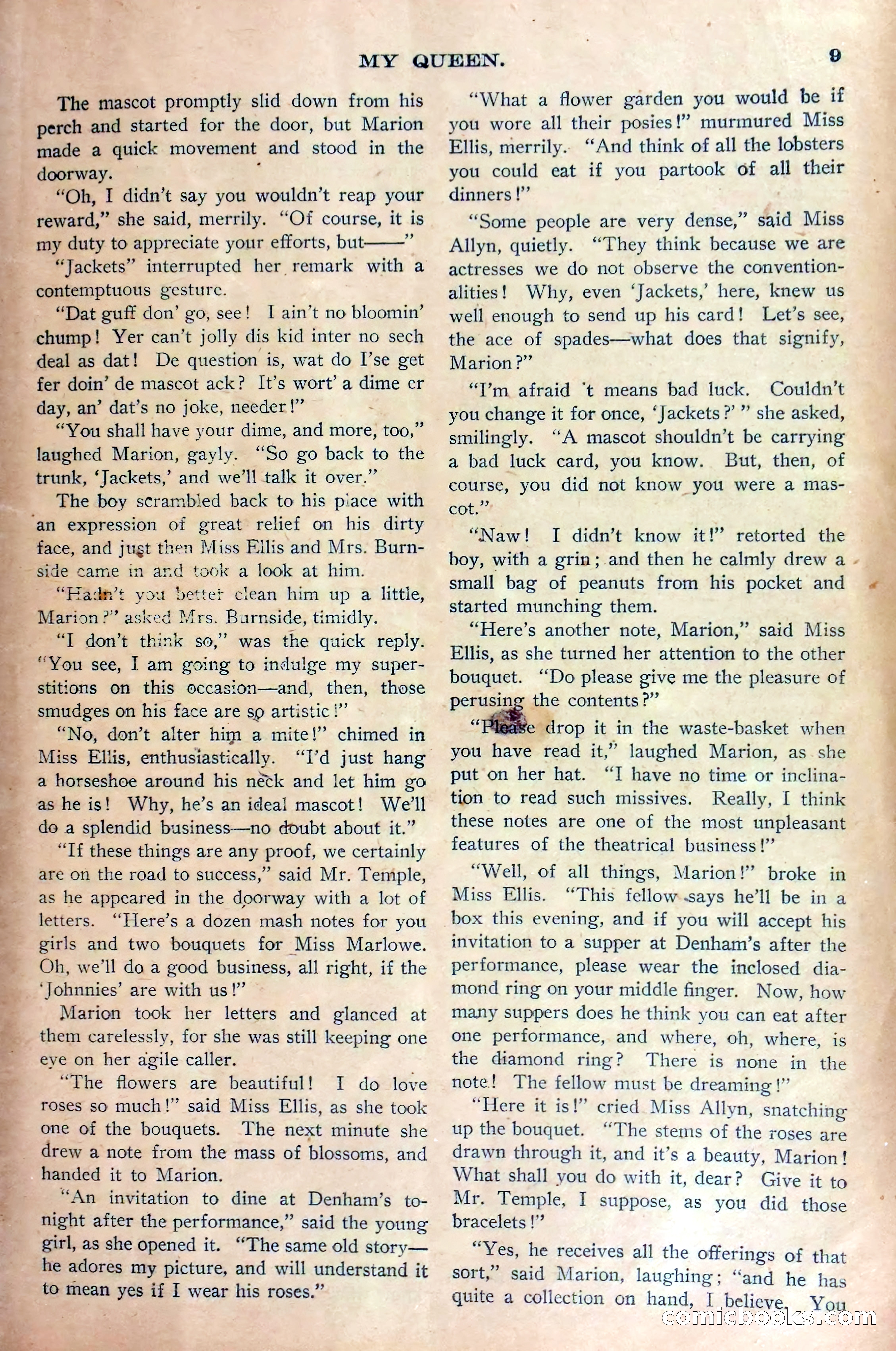 Marion Marlowe in St. Paul, or, The Company's Mascot in a Double Deal — page 11 of 38