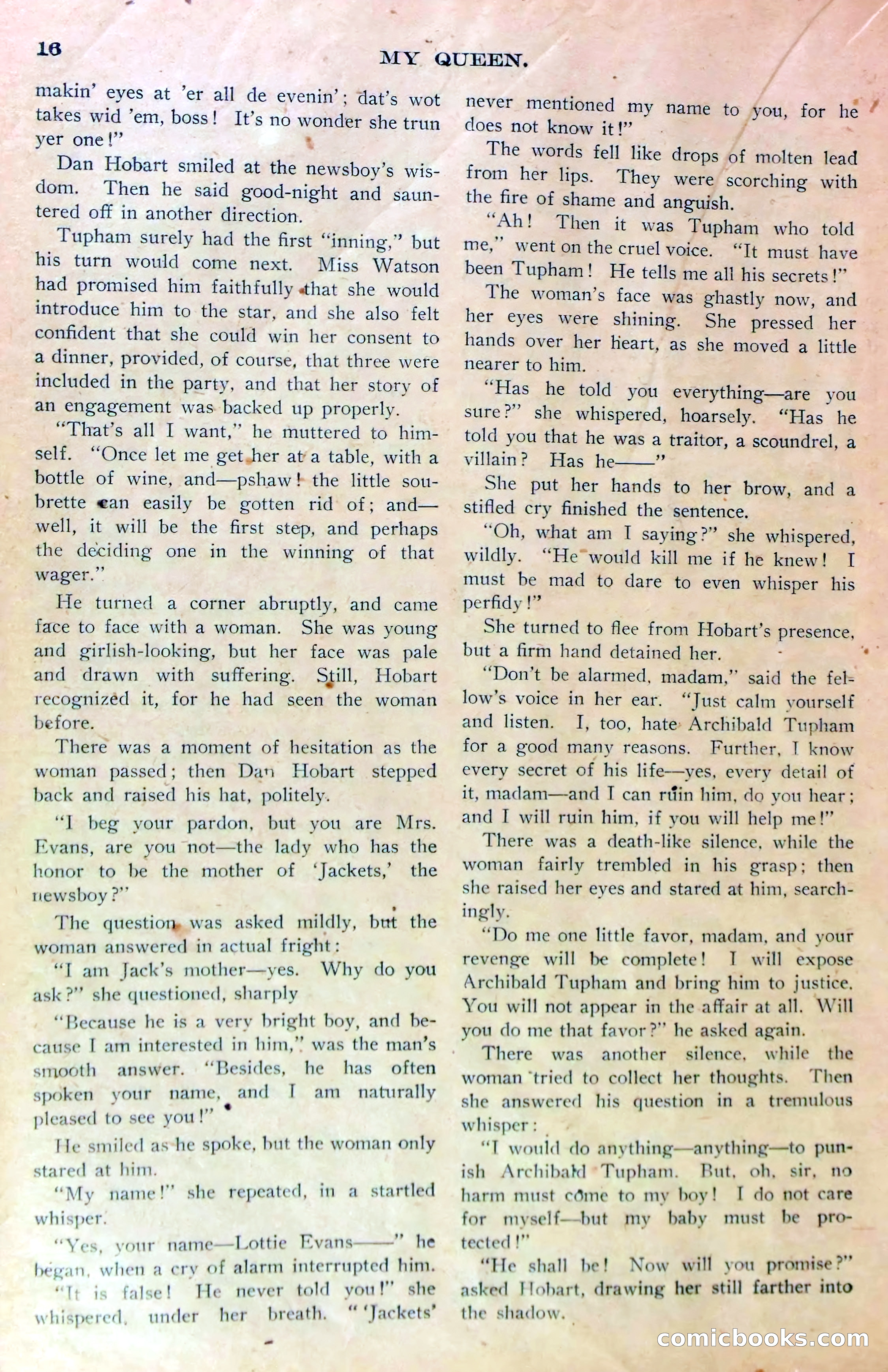 Marion Marlowe in St. Paul, or, The Company's Mascot in a Double Deal — page 18 of 38
