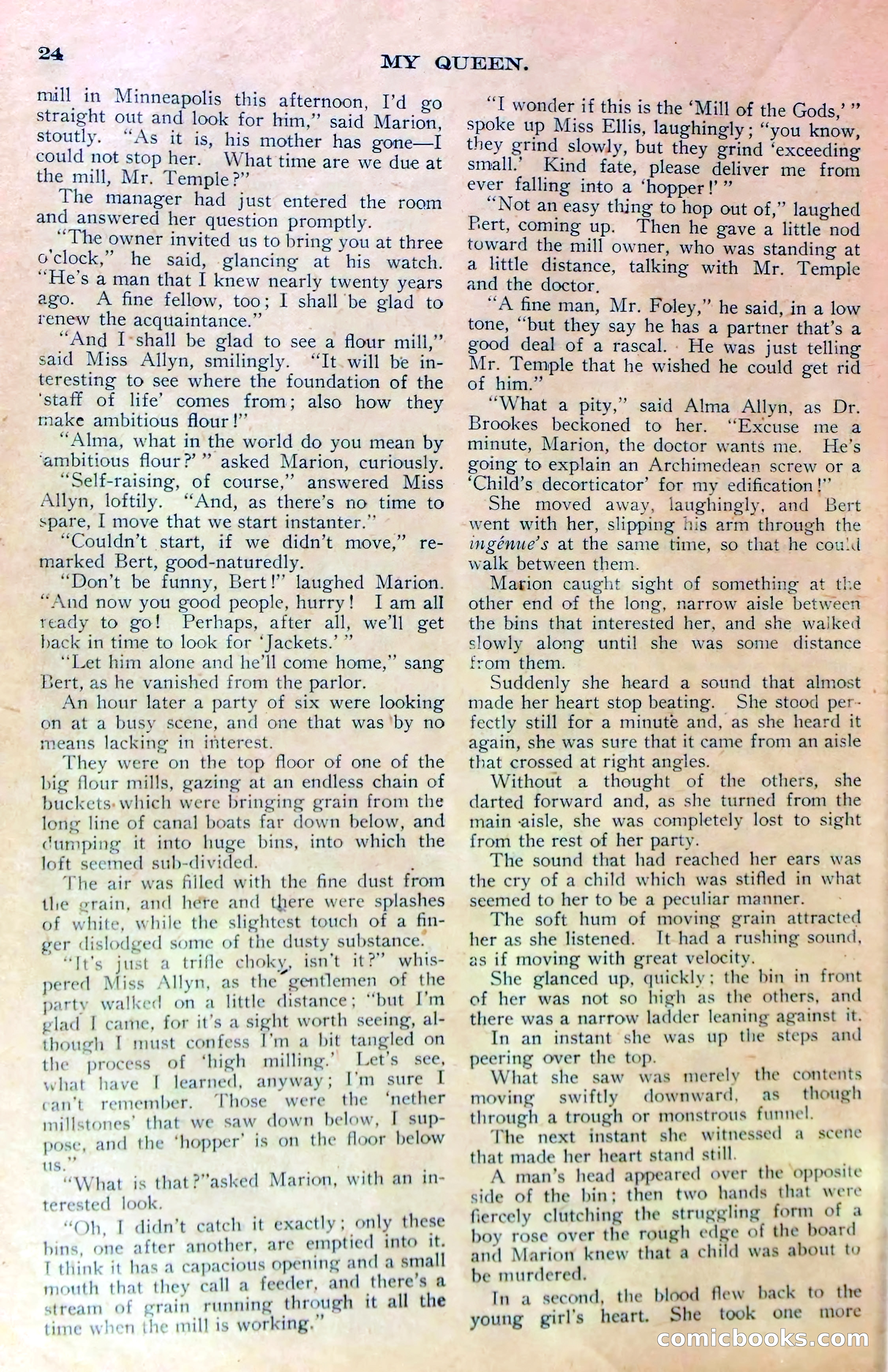 Marion Marlowe in St. Paul, or, The Company's Mascot in a Double Deal — page 26 of 38