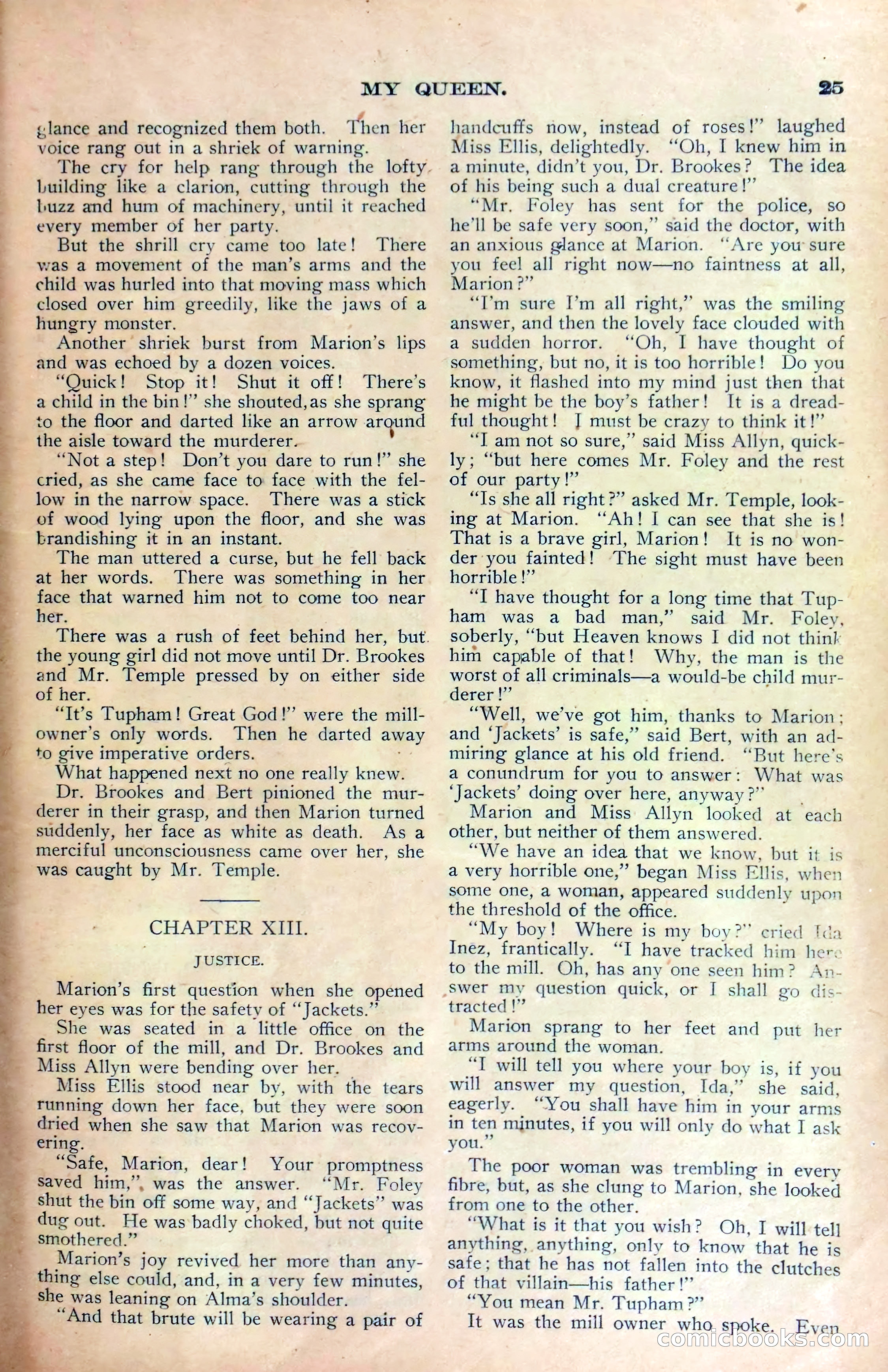 Marion Marlowe in St. Paul, or, The Company's Mascot in a Double Deal — page 27 of 38