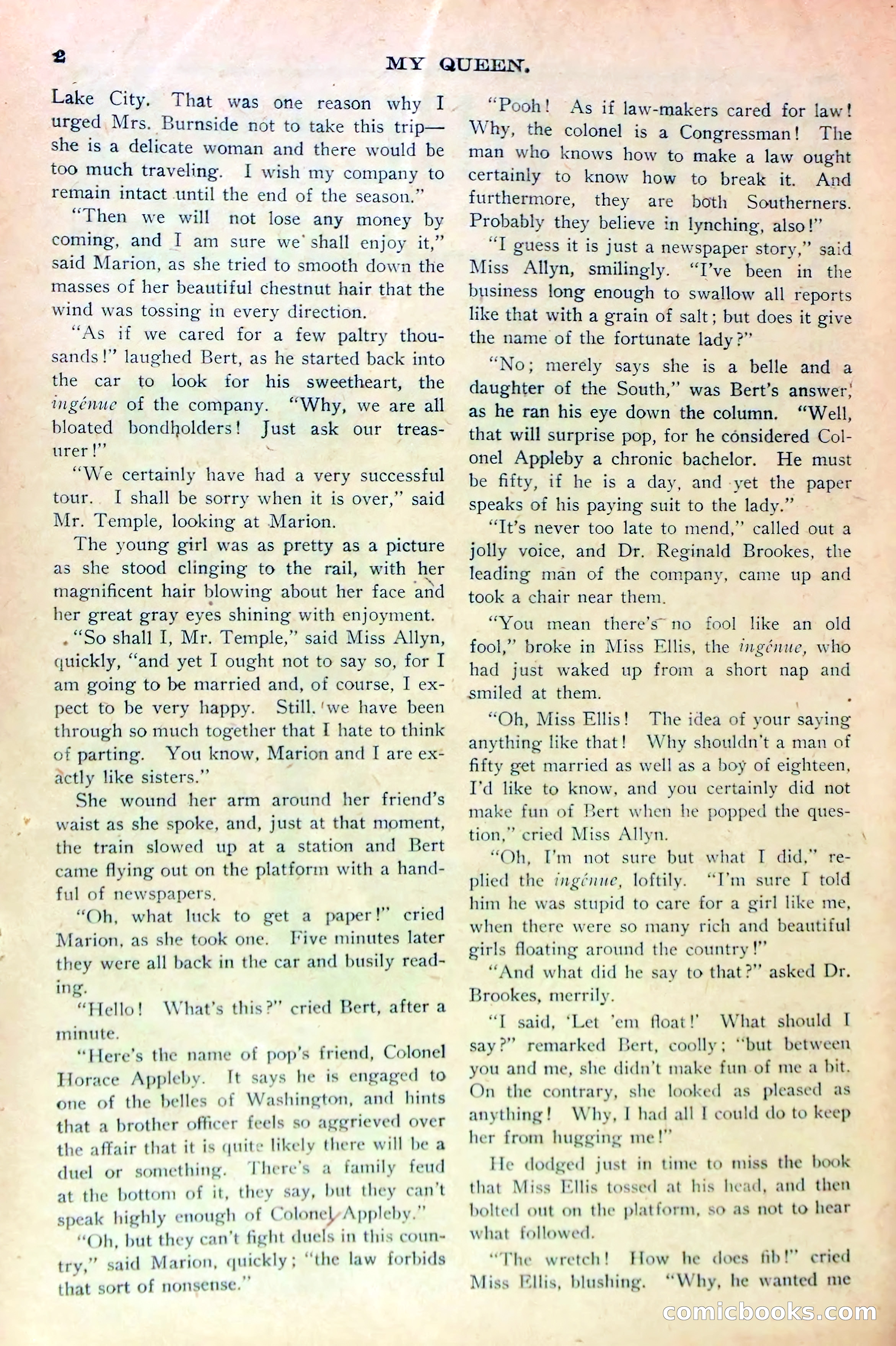 Marion Marlowe in Washington, or, Meeting the President — page 4 of 38