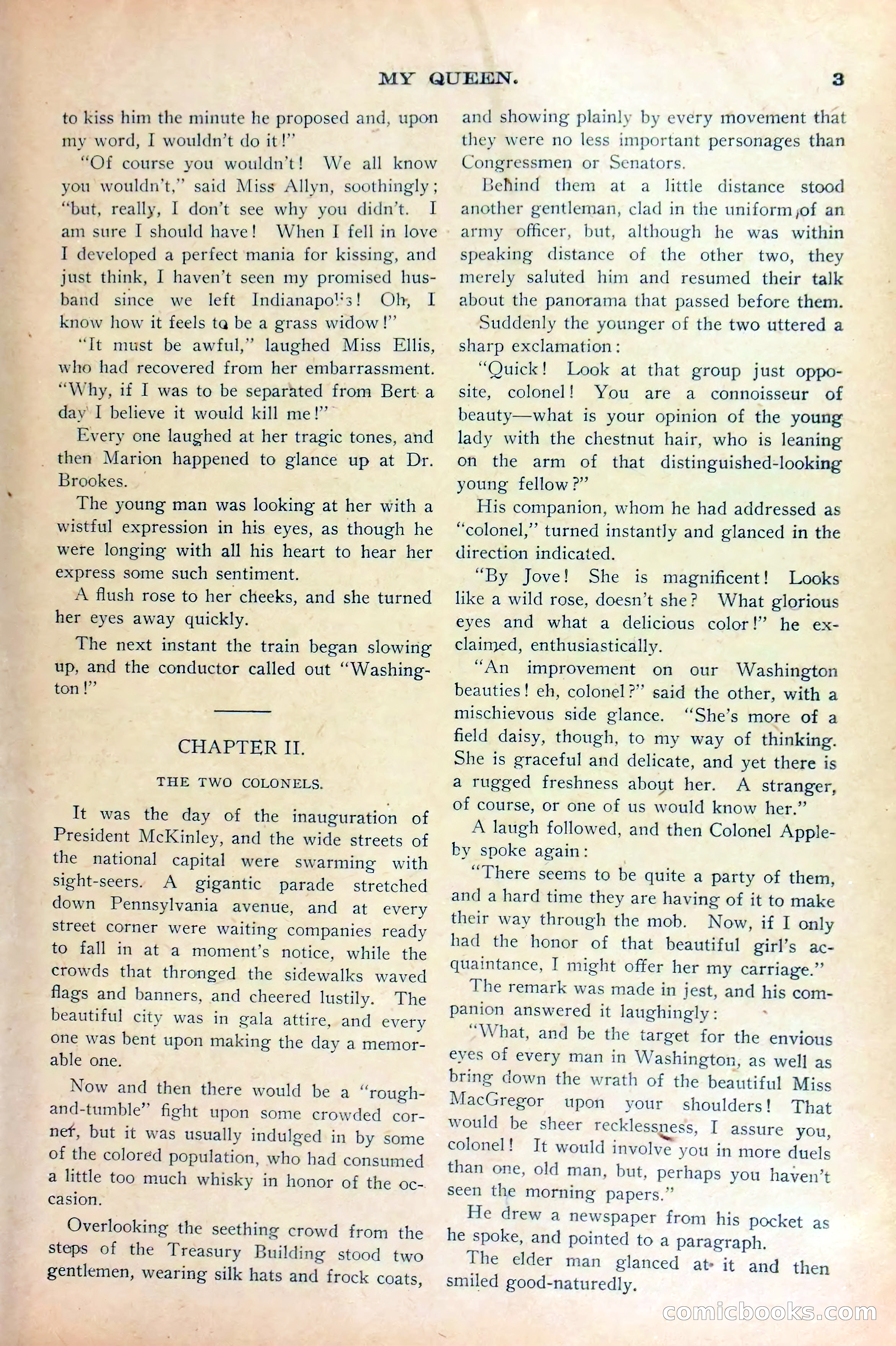 Marion Marlowe in Washington, or, Meeting the President — page 5 of 38