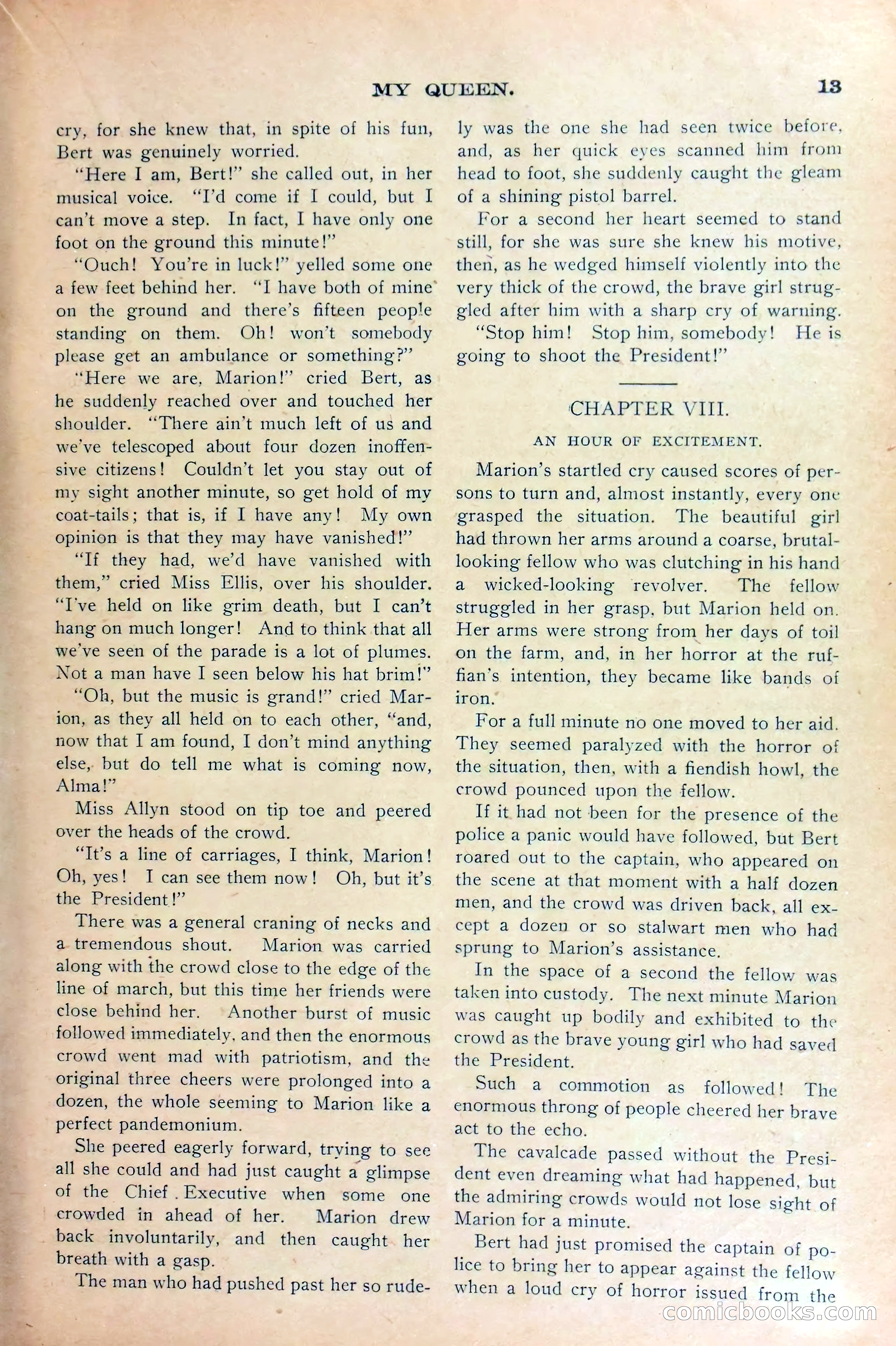 Marion Marlowe in Washington, or, Meeting the President — page 15 of 38