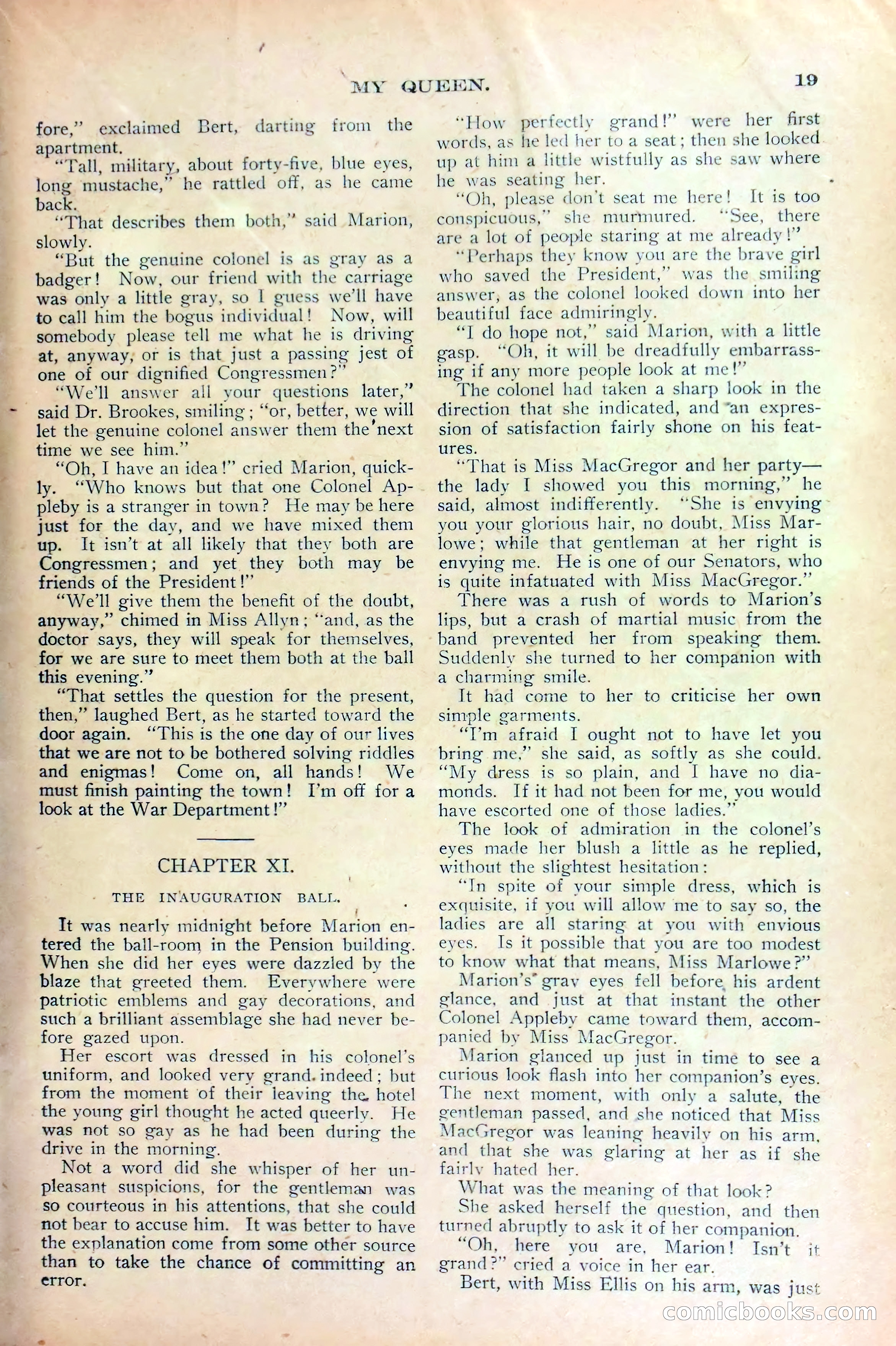 Marion Marlowe in Washington, or, Meeting the President — page 21 of 38
