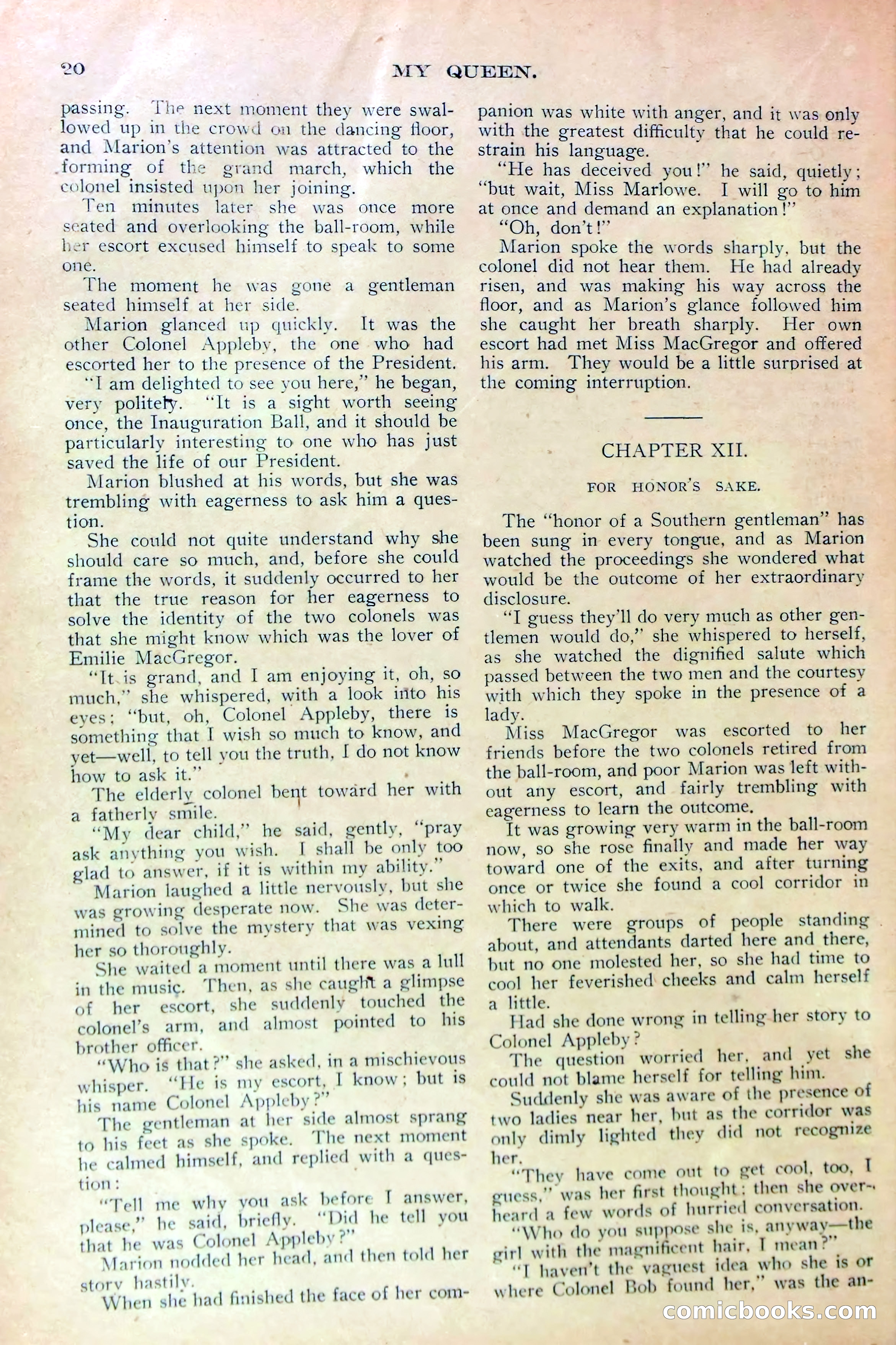 Marion Marlowe in Washington, or, Meeting the President — page 22 of 38