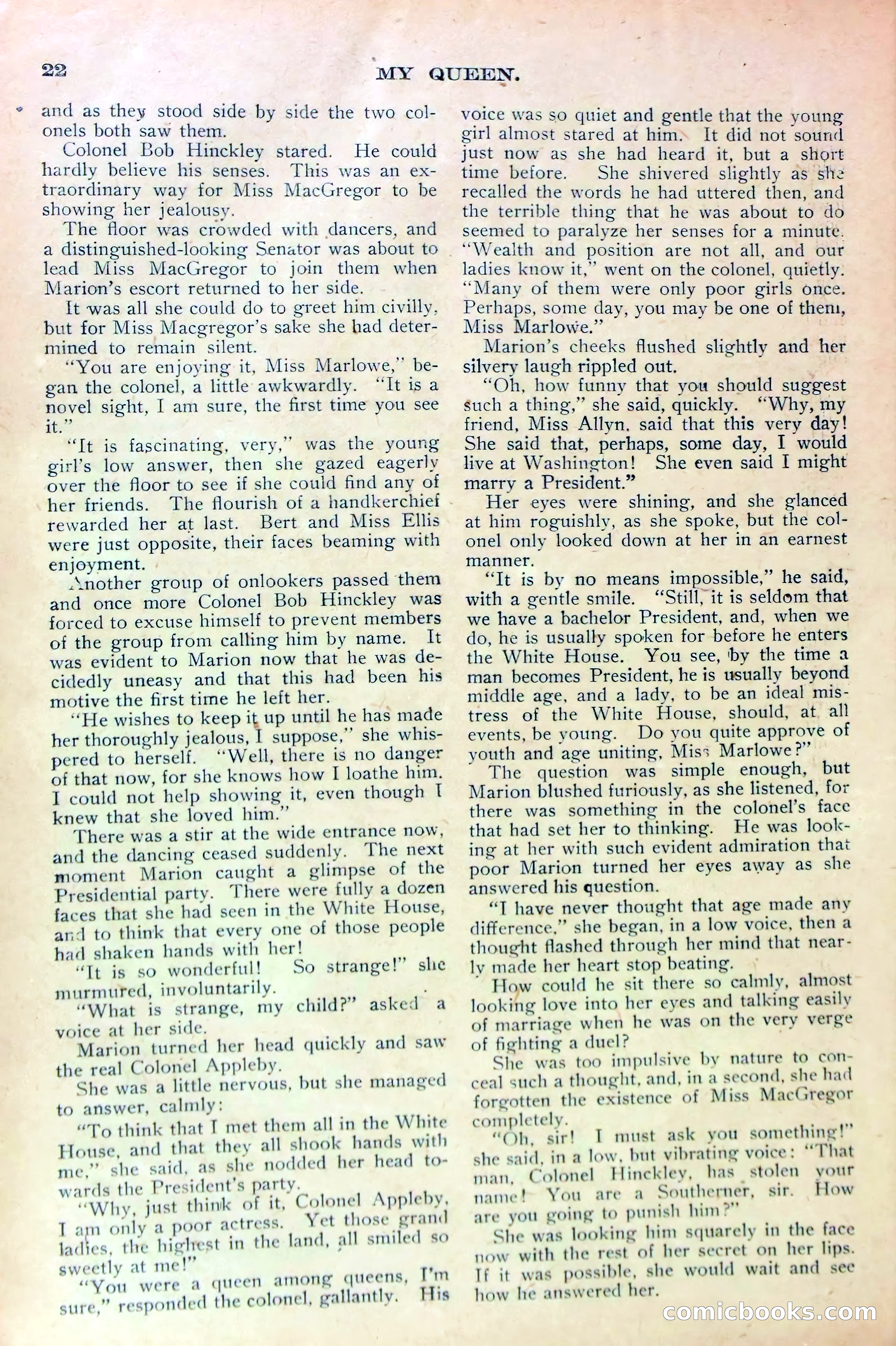 Marion Marlowe in Washington, or, Meeting the President — page 24 of 38