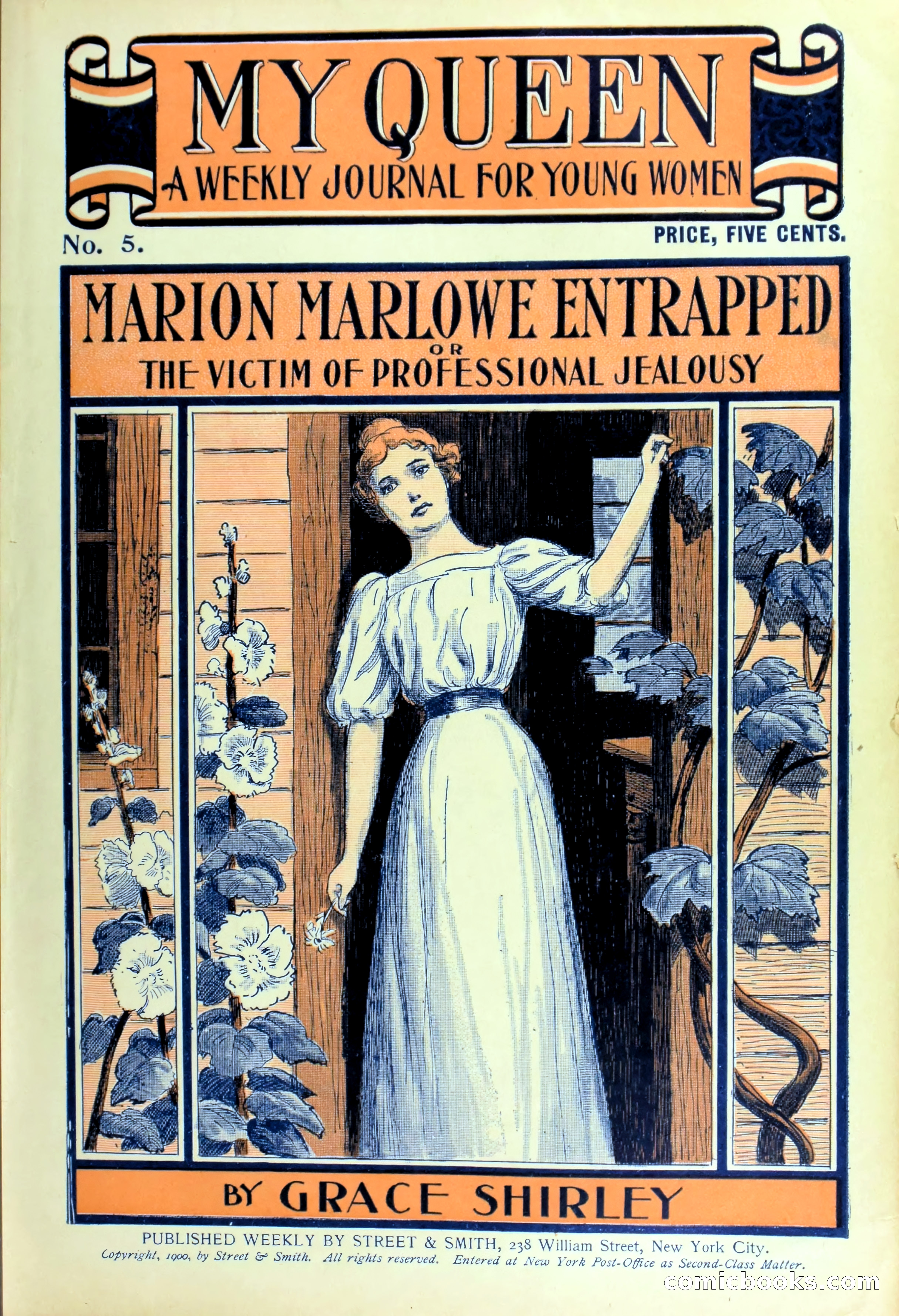 Marion Marlowe Entrapped, or, The Victim of Professional Jealousy
