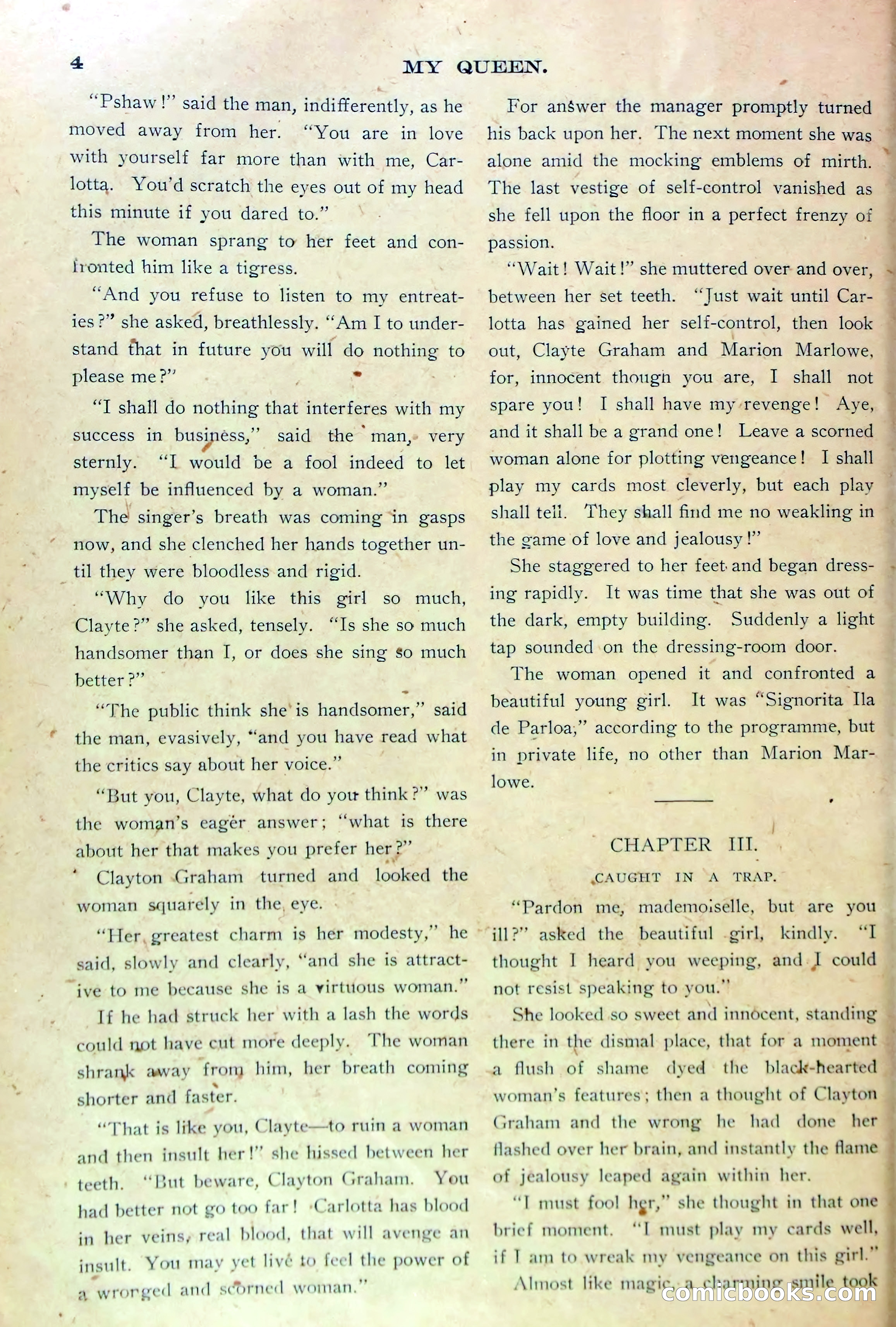 Marion Marlowe Entrapped, or, The Victim of Professional Jealousy — page 6 of 38