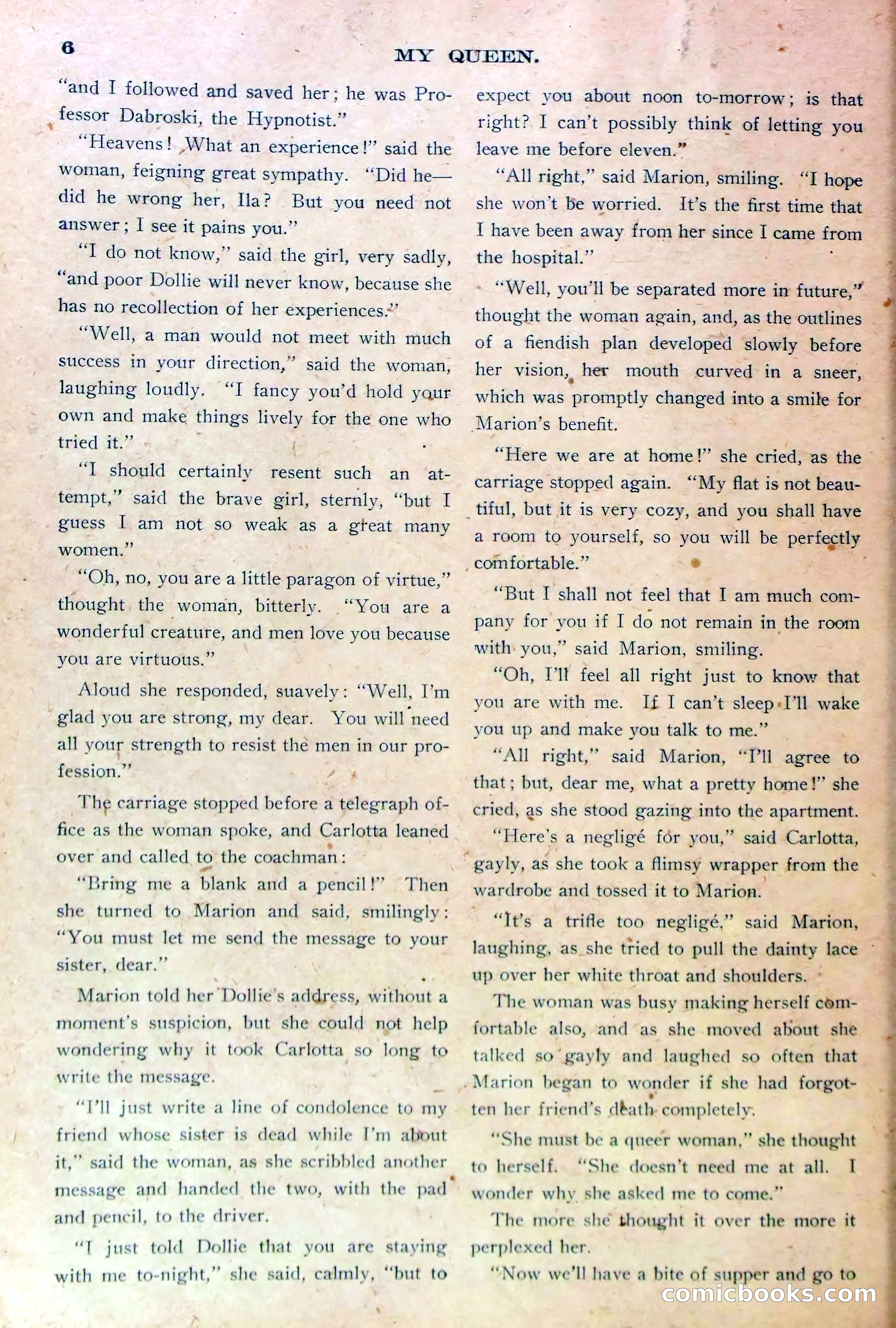 Marion Marlowe Entrapped, or, The Victim of Professional Jealousy — page 8 of 38