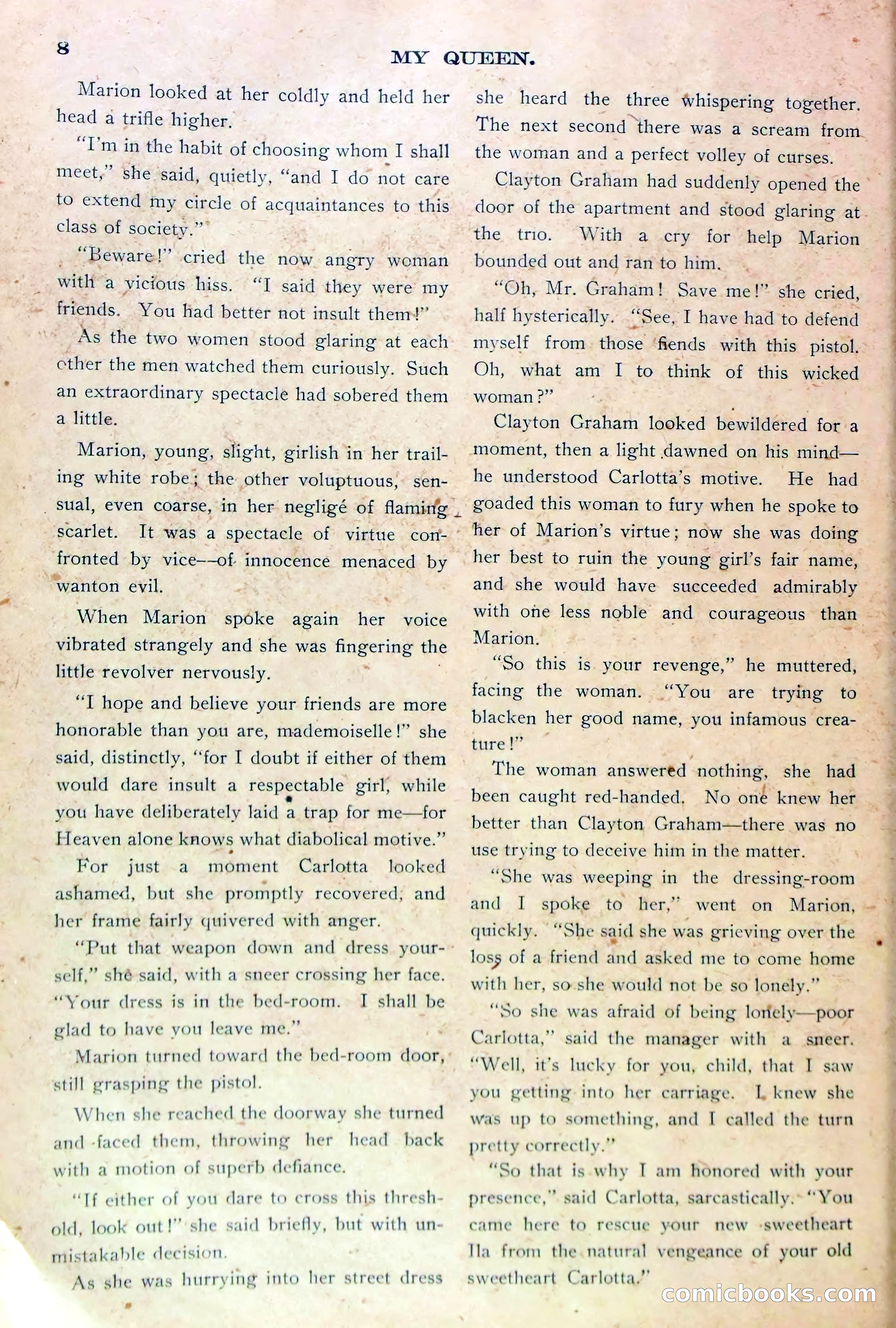 Marion Marlowe Entrapped, or, The Victim of Professional Jealousy — page 10 of 38