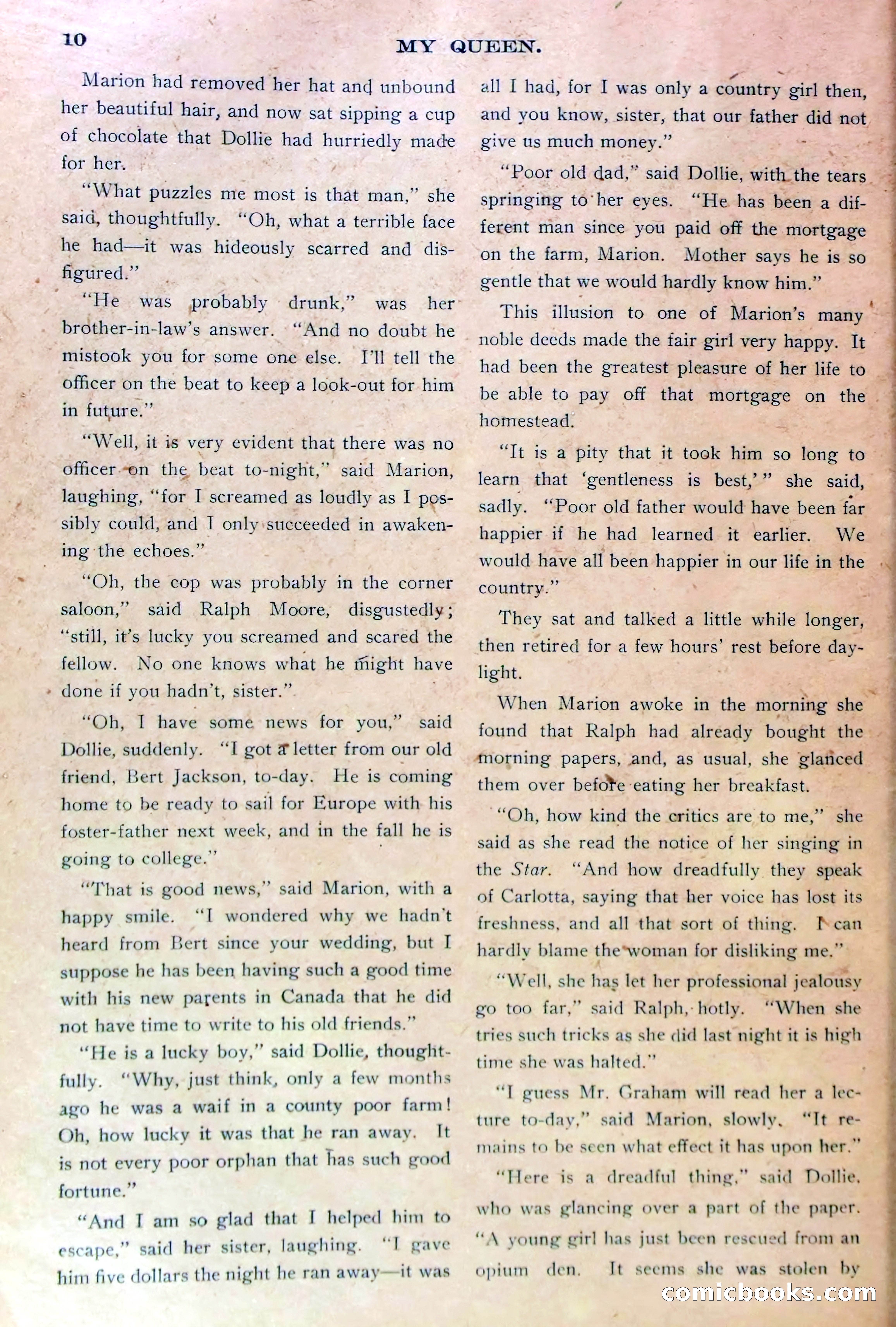 Marion Marlowe Entrapped, or, The Victim of Professional Jealousy — page 12 of 38