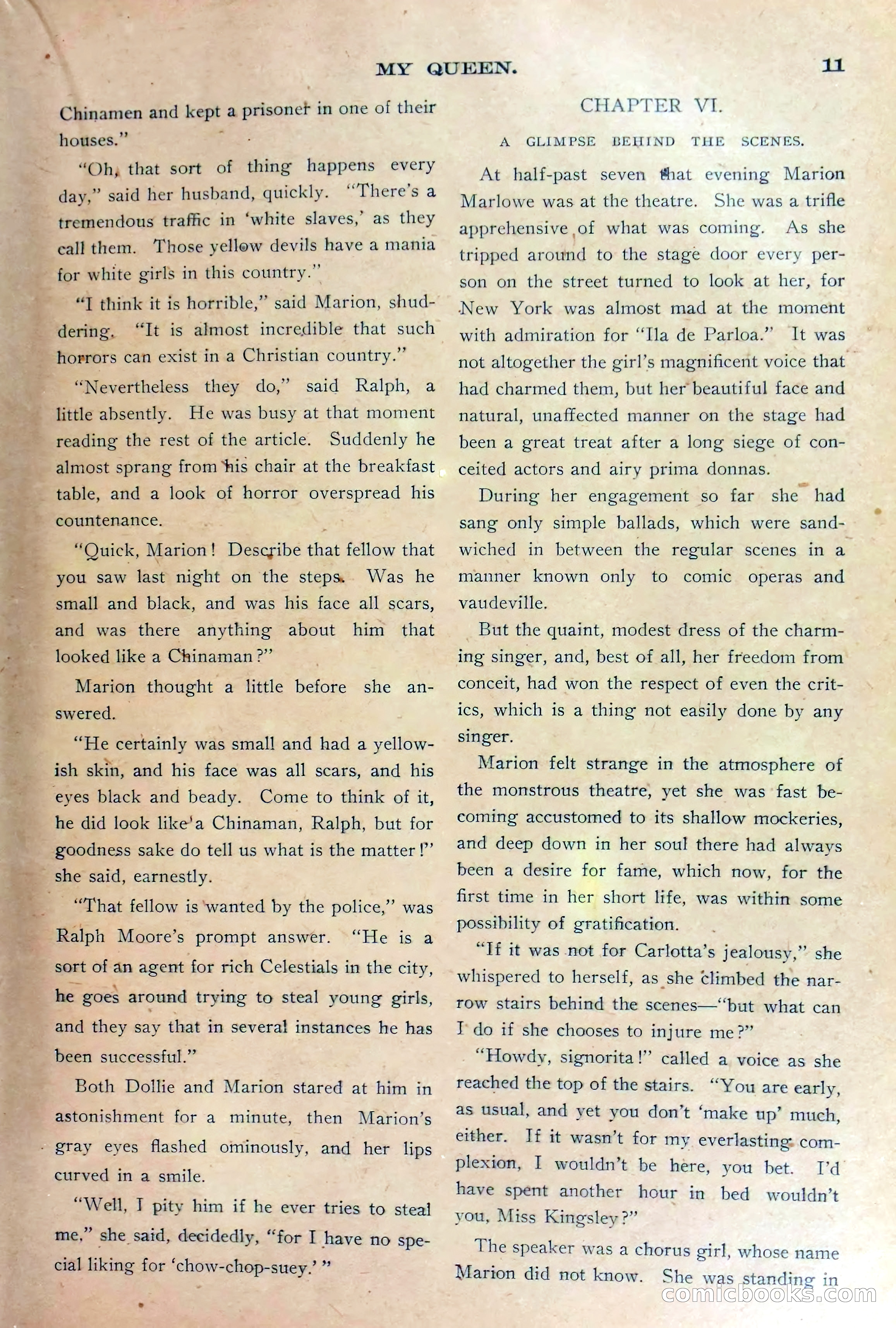 Marion Marlowe Entrapped, or, The Victim of Professional Jealousy — page 13 of 38