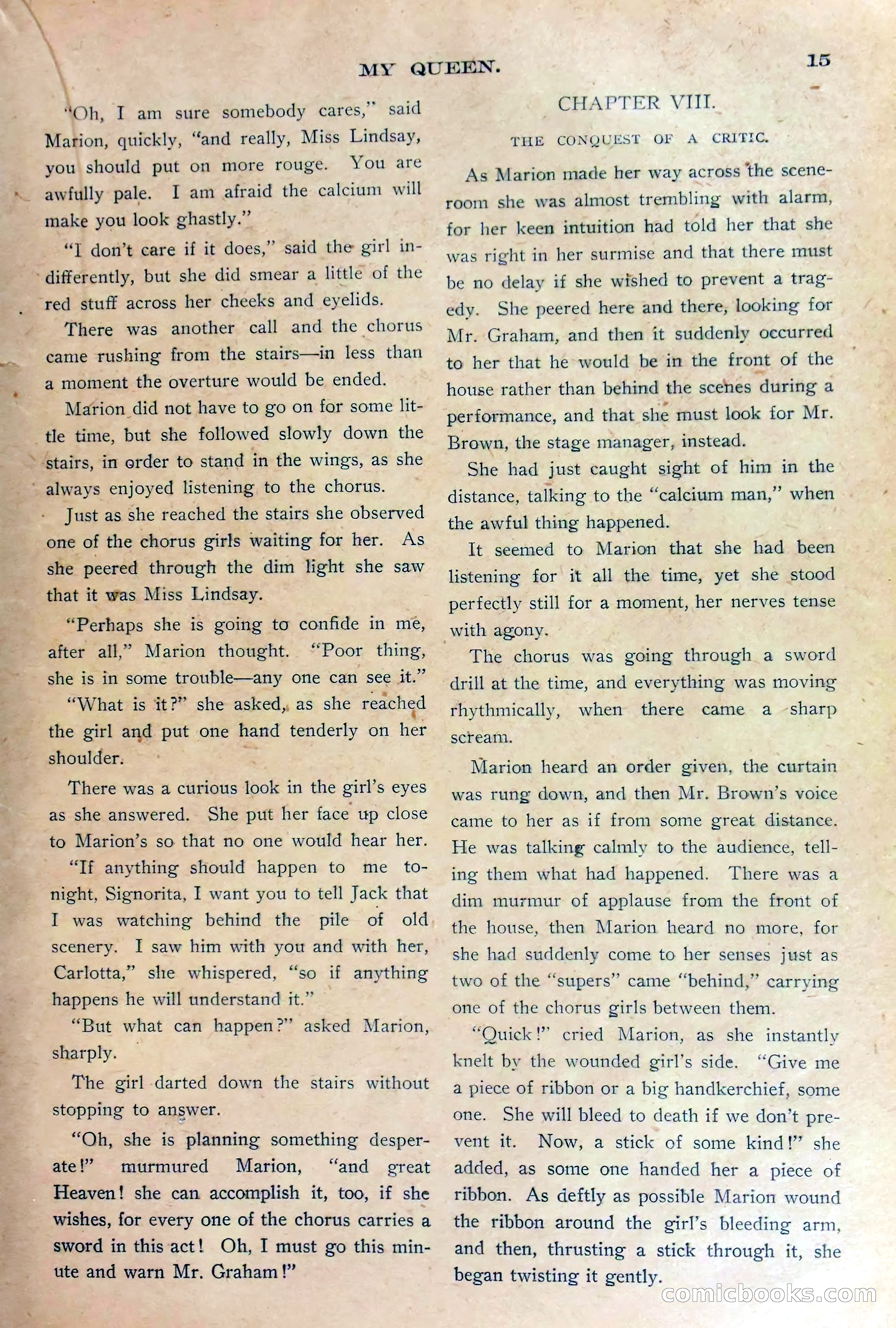 Marion Marlowe Entrapped, or, The Victim of Professional Jealousy — page 17 of 38