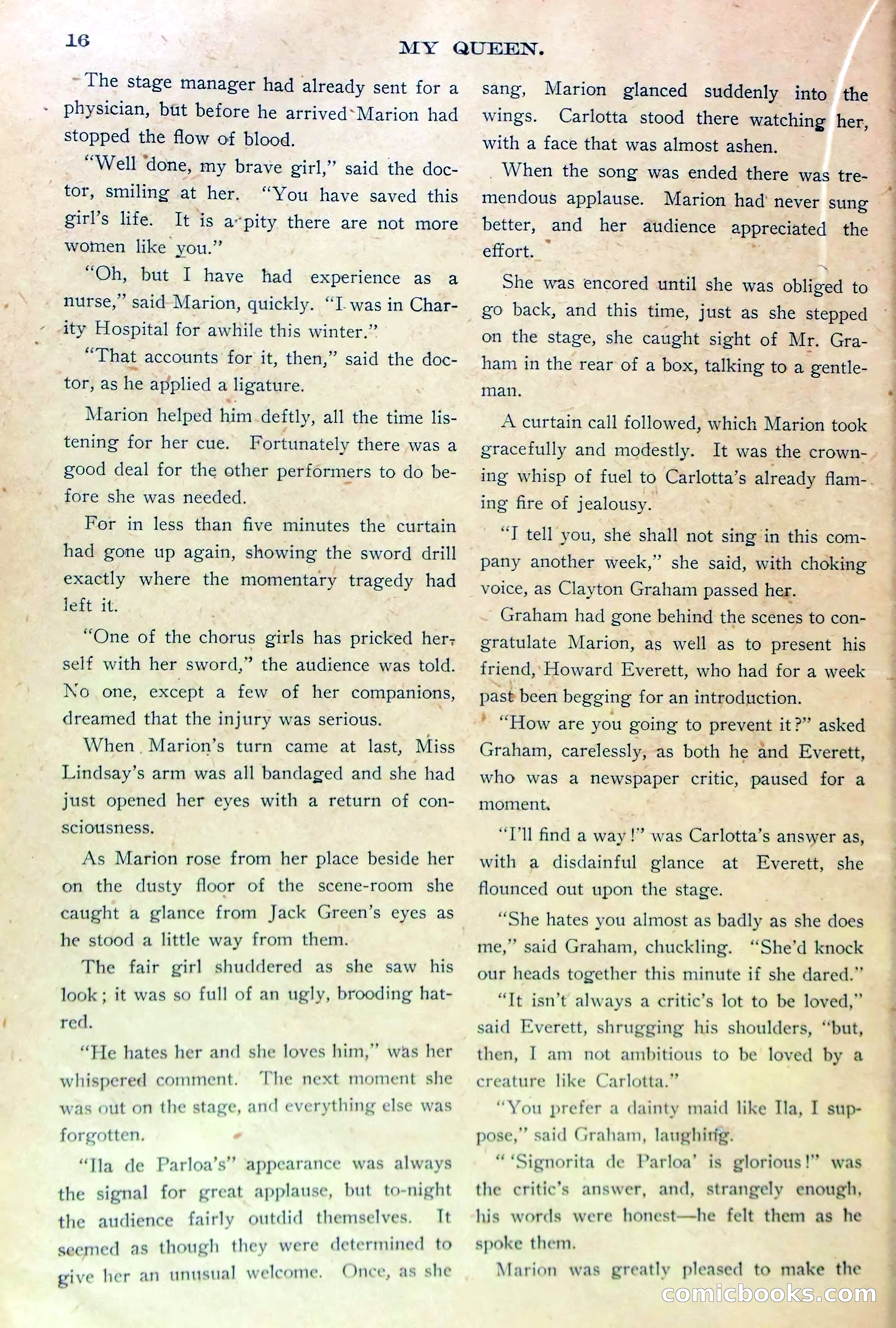 Marion Marlowe Entrapped, or, The Victim of Professional Jealousy — page 18 of 38