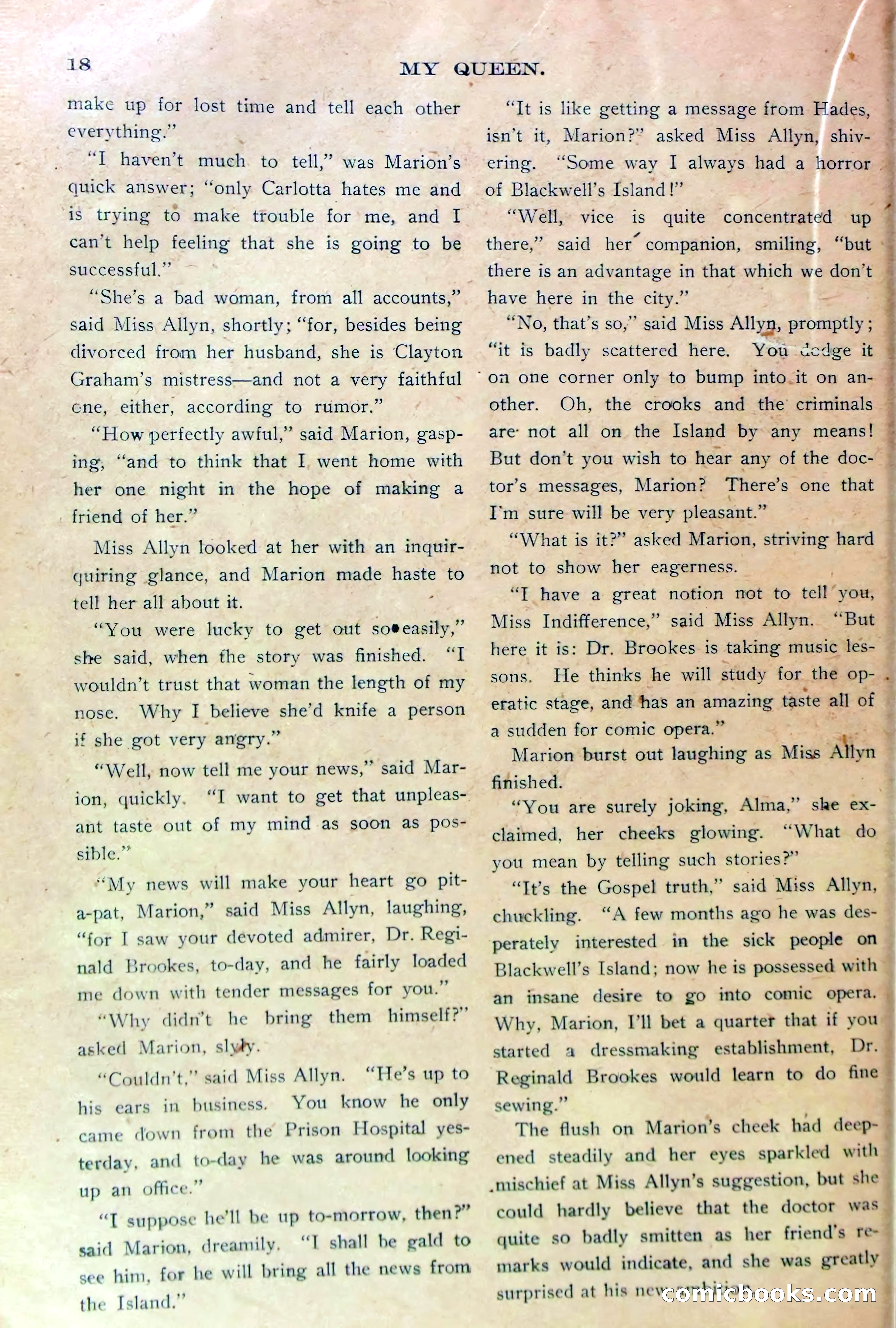 Marion Marlowe Entrapped, or, The Victim of Professional Jealousy — page 20 of 38