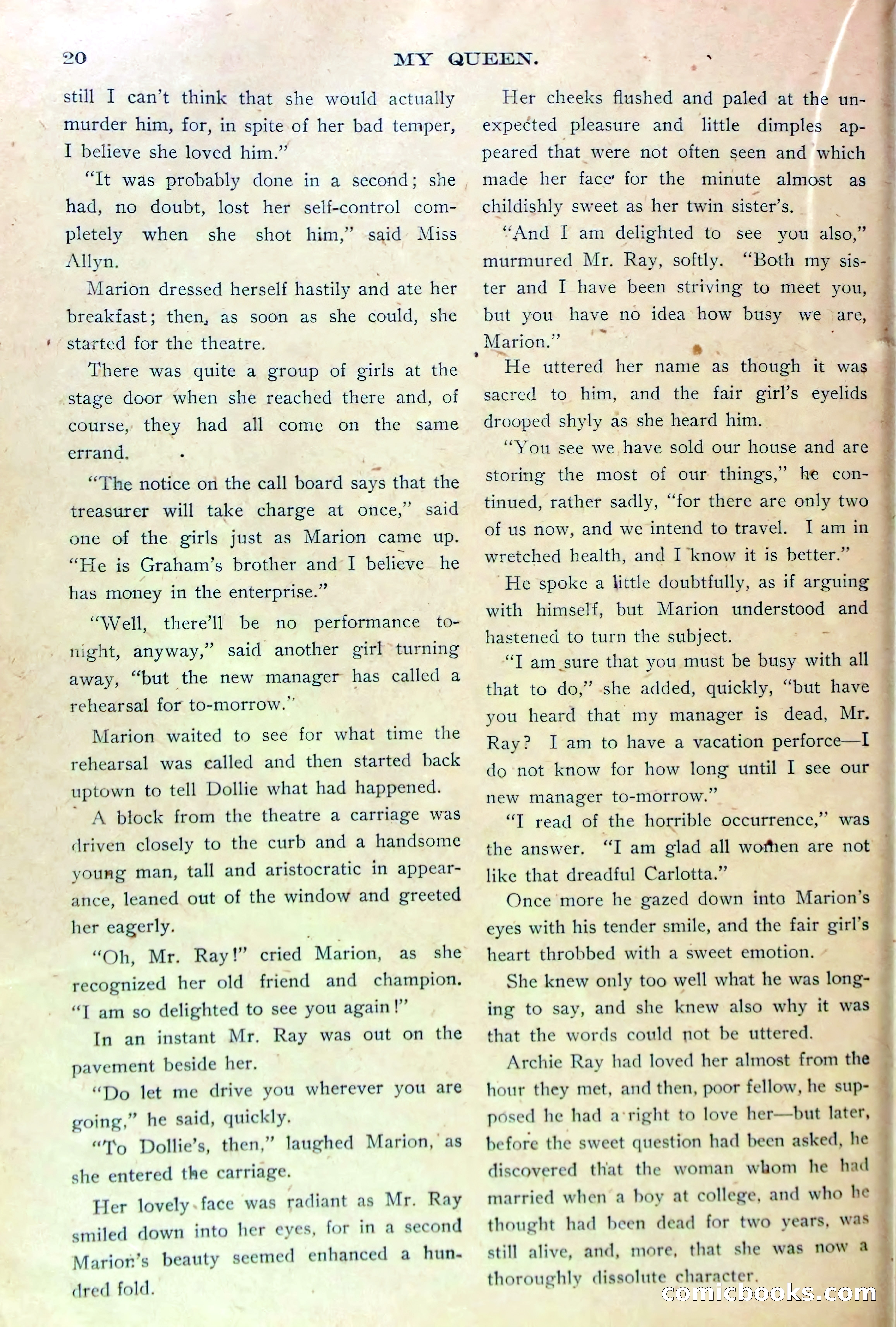 Marion Marlowe Entrapped, or, The Victim of Professional Jealousy — page 22 of 38