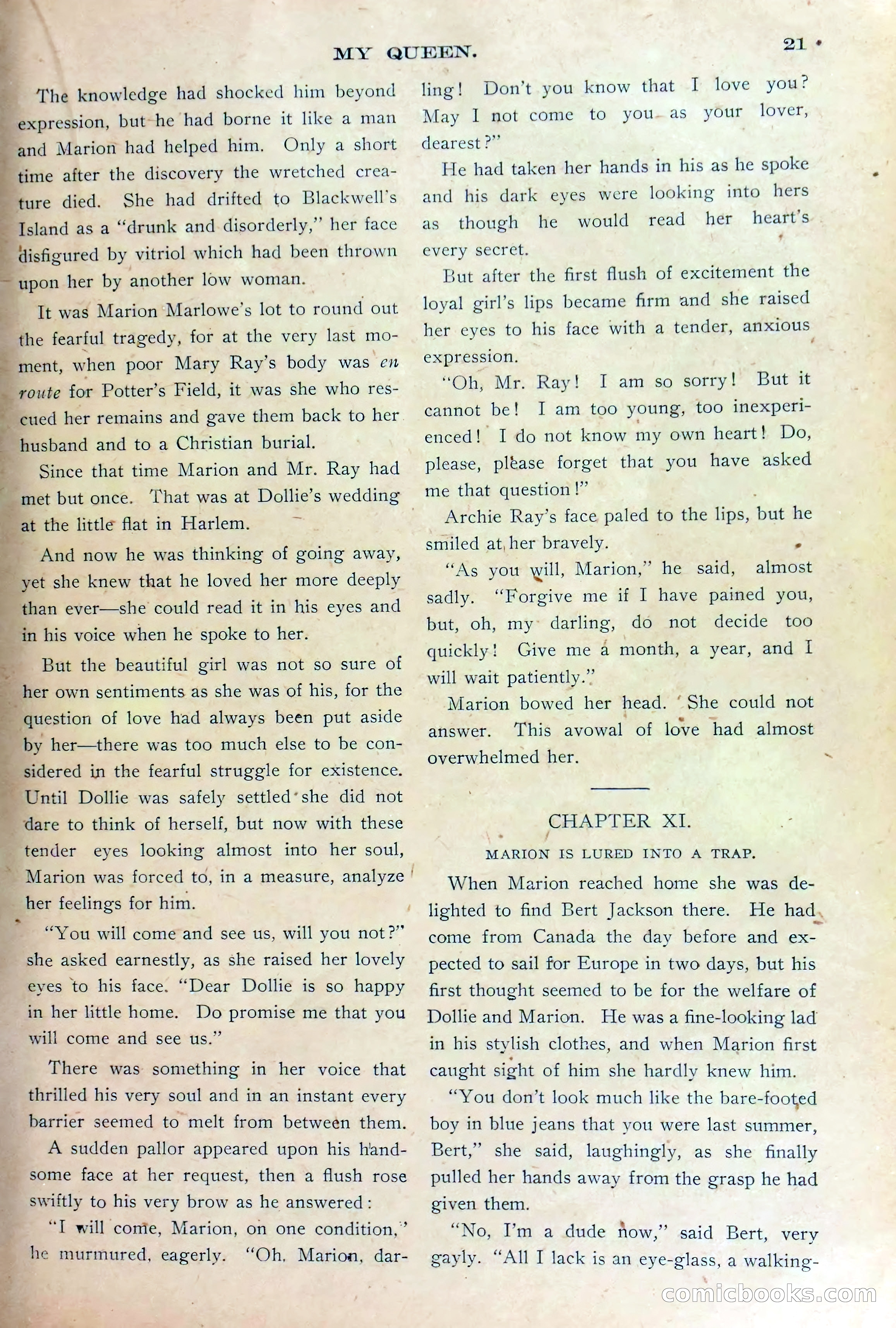 Marion Marlowe Entrapped, or, The Victim of Professional Jealousy — page 23 of 38