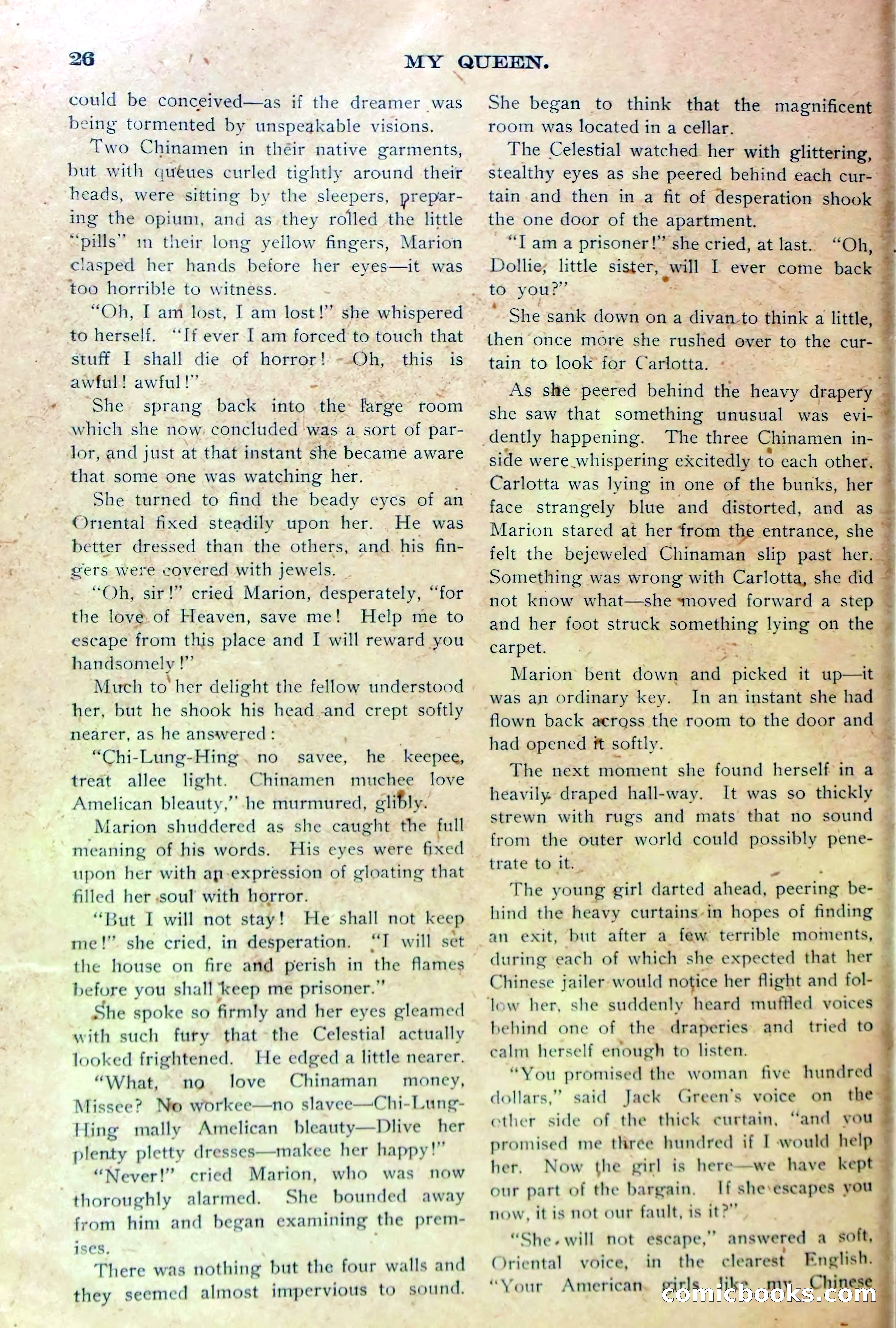 Marion Marlowe Entrapped, or, The Victim of Professional Jealousy — page 28 of 38