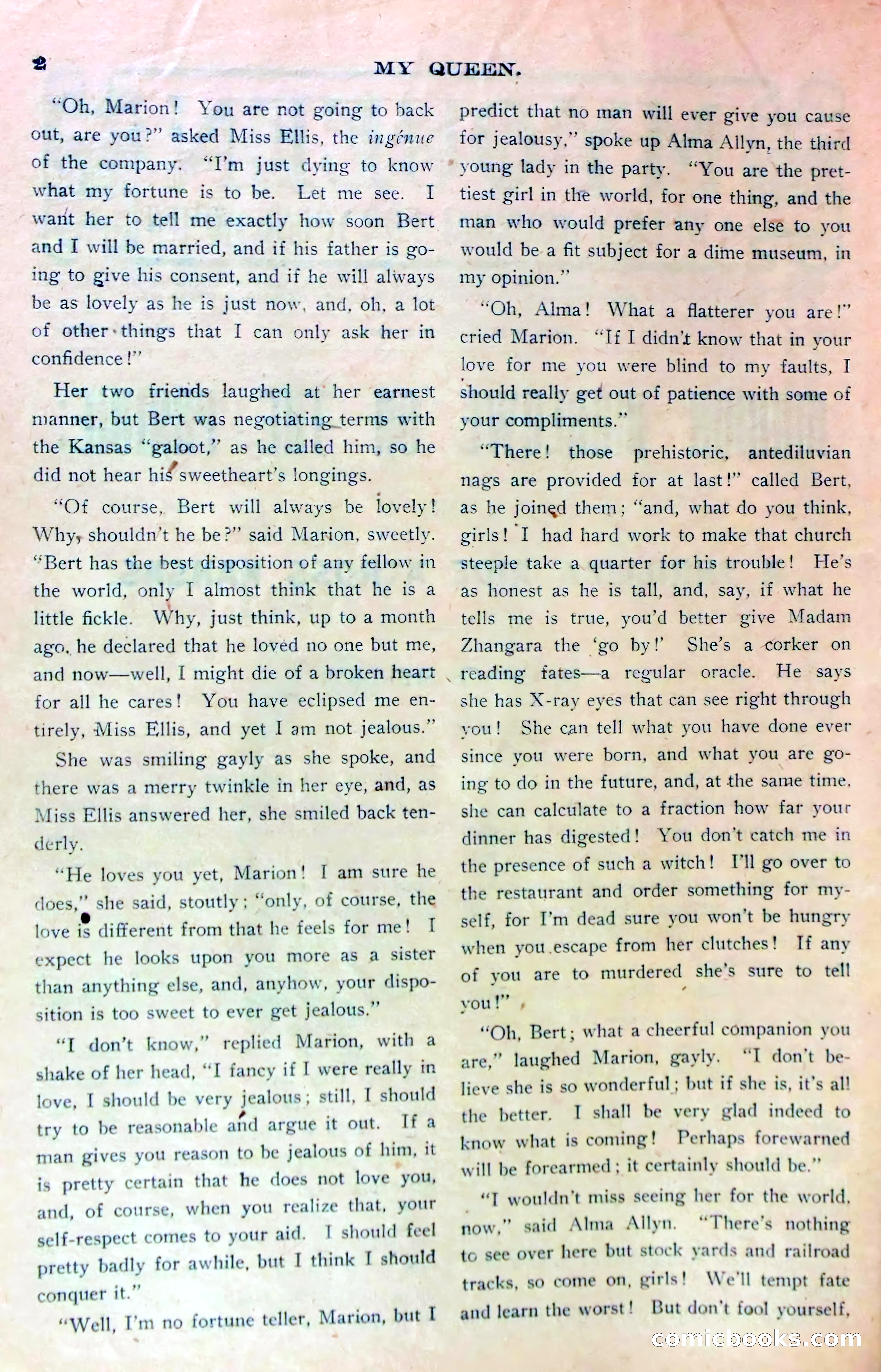 Marion Marlowe on the Prairie, or, A Thrilling Ride Across Kansas — page 4 of 38