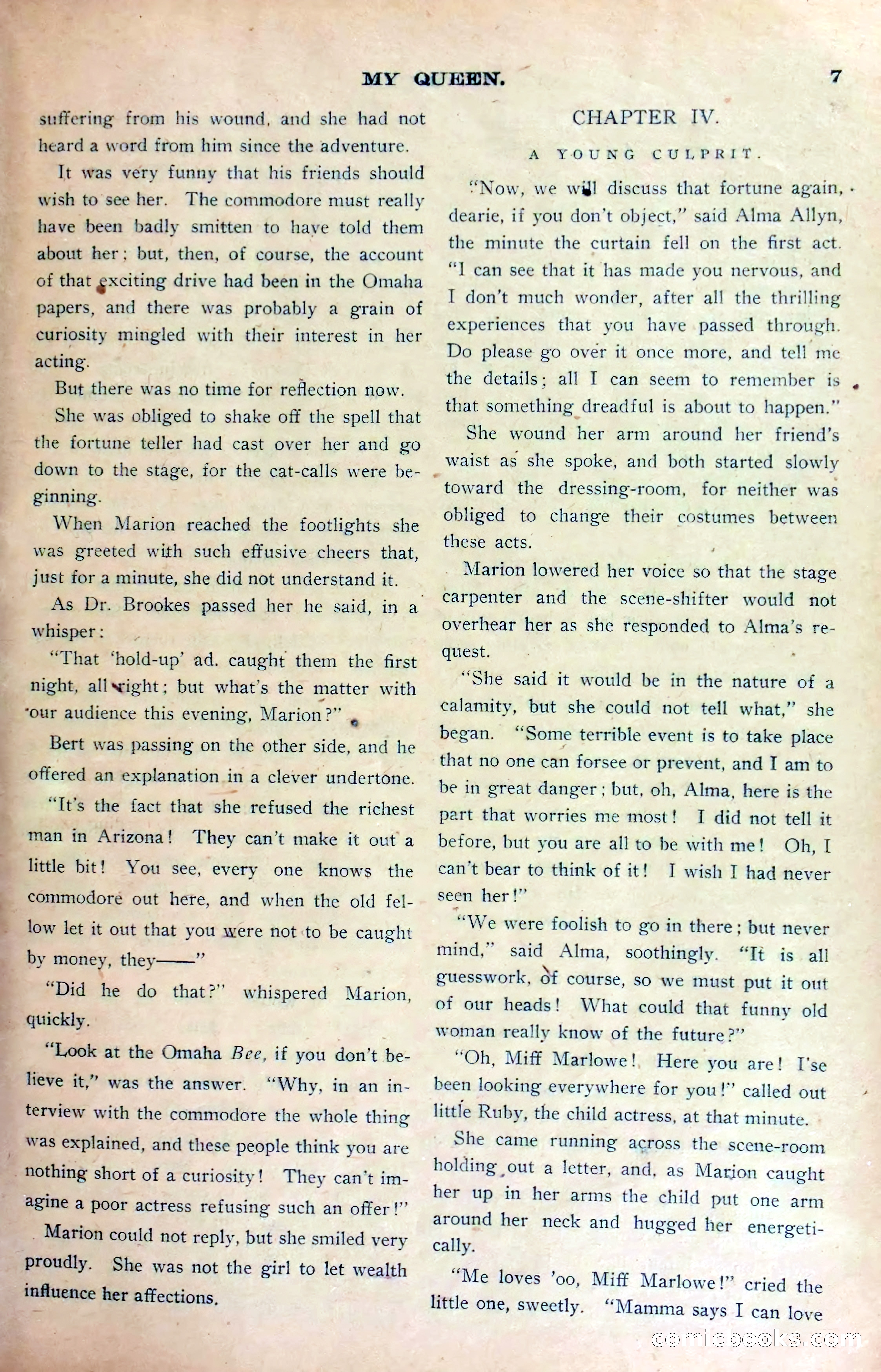 Marion Marlowe on the Prairie, or, A Thrilling Ride Across Kansas — page 9 of 38